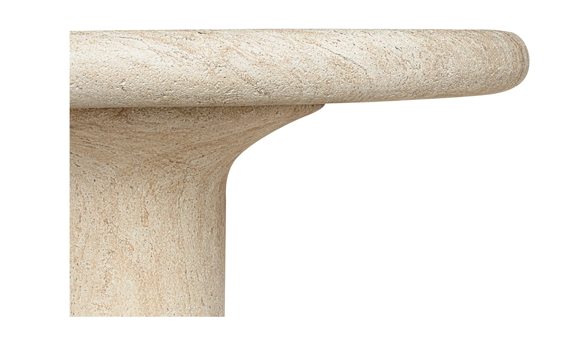 Warby Outdoor Dining Table Beige - Image 14