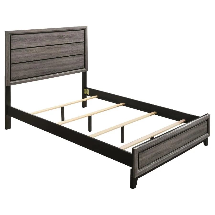 Watson Gray Oak 5-Piece Queen Bedroom Set - Image 3