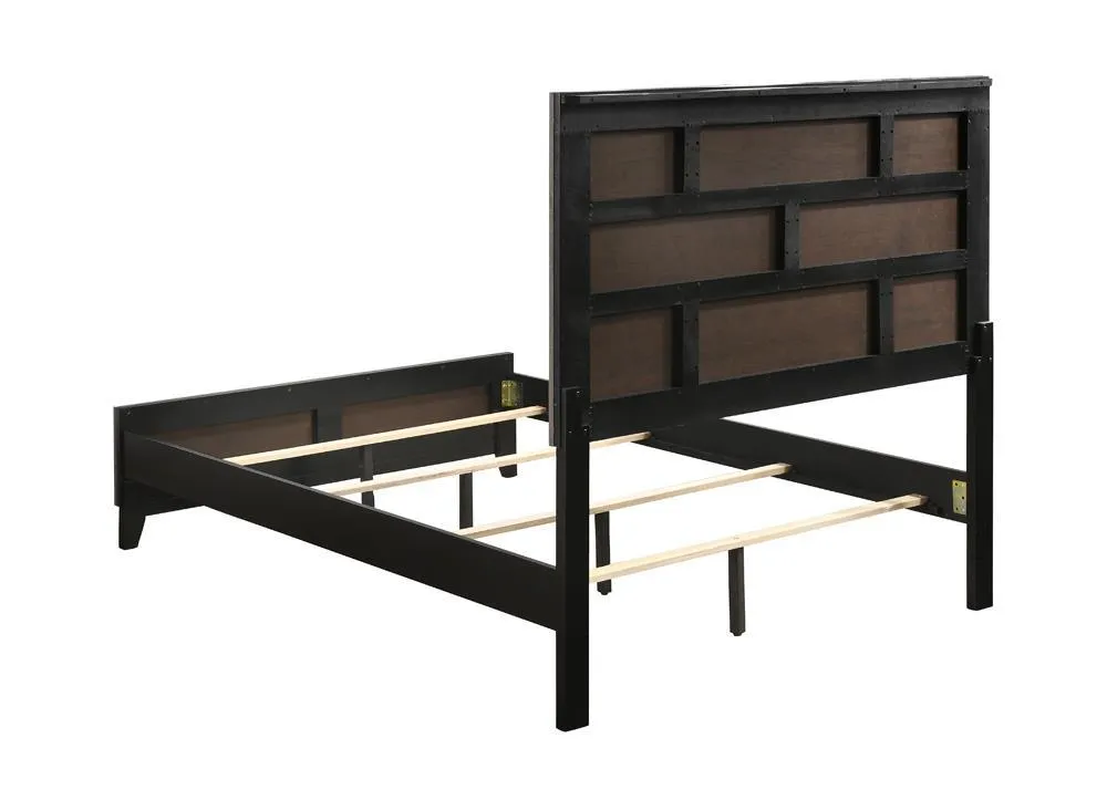 Watson Gray Oak Full Panel Bed - Image 8