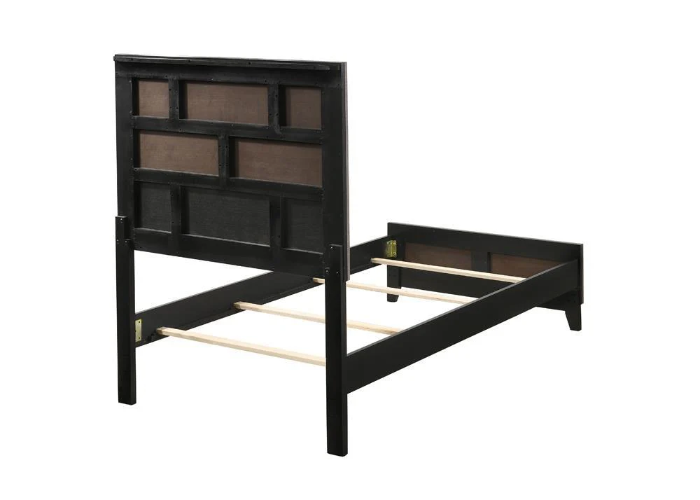 Watson Gray Oak Twin Panel Bed - Image 5