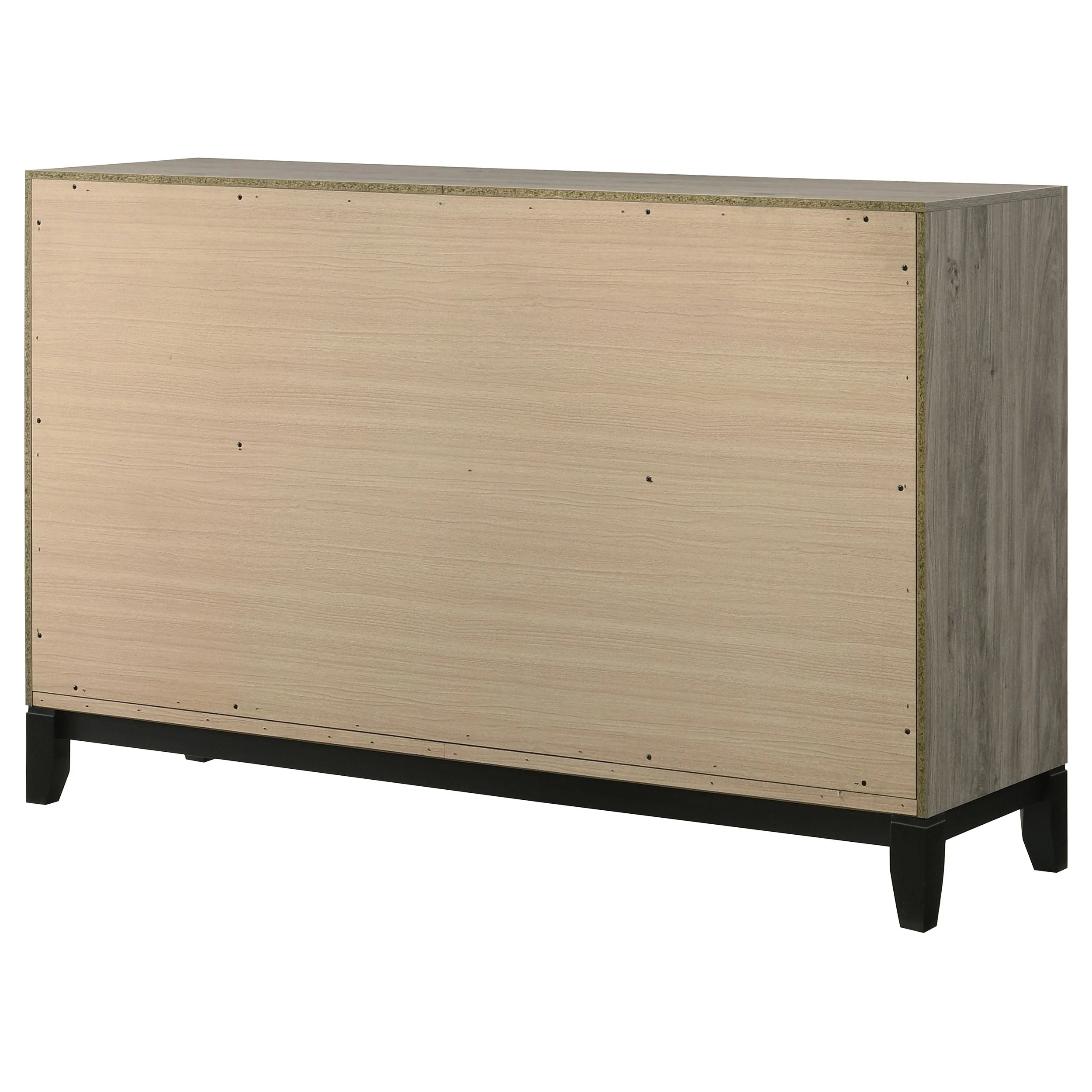 Watson Light Taupe 6-drawer Bedroom Dresser Cabinet - Image 8
