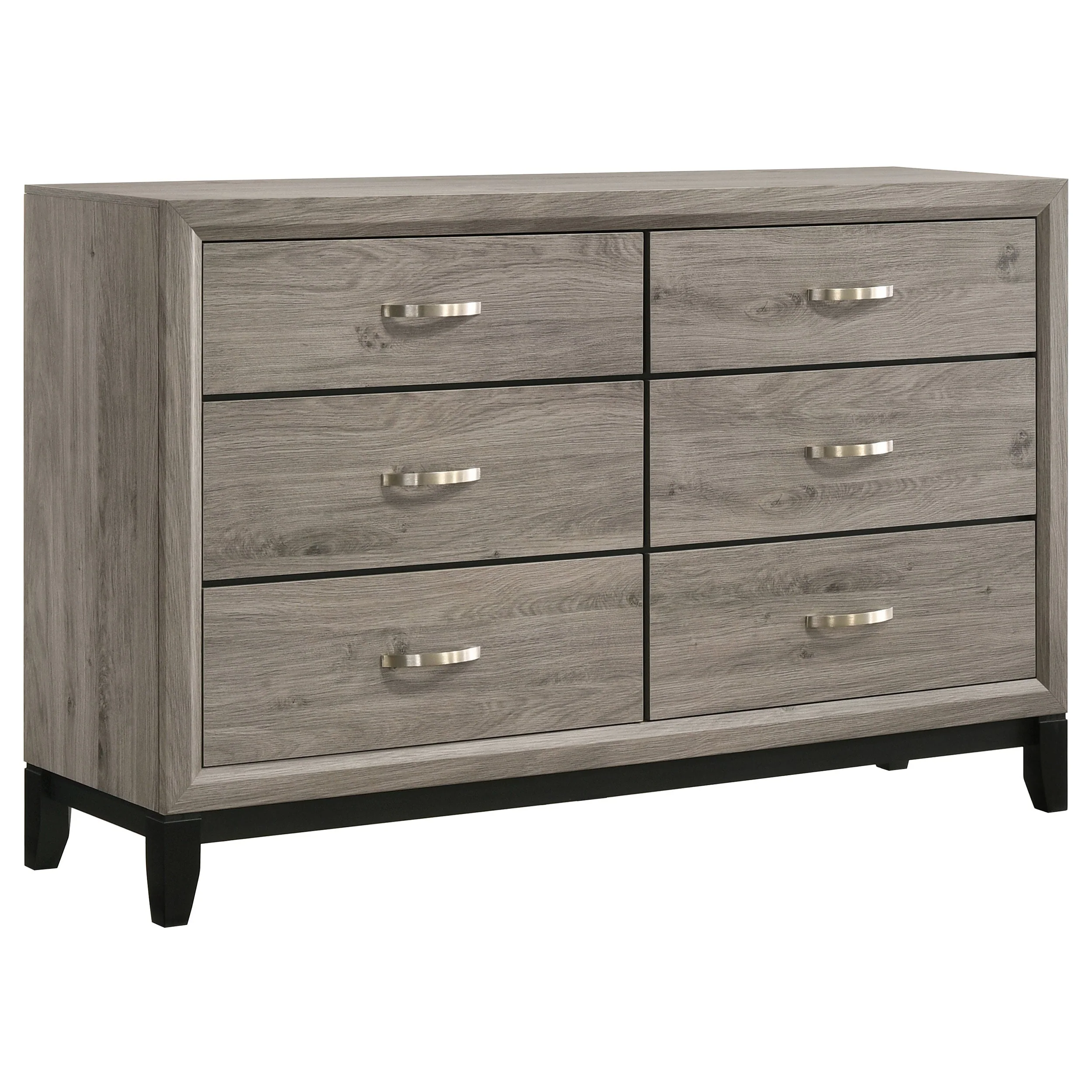Watson Light Taupe Five-piece Twin Bedroom Set - Image 7