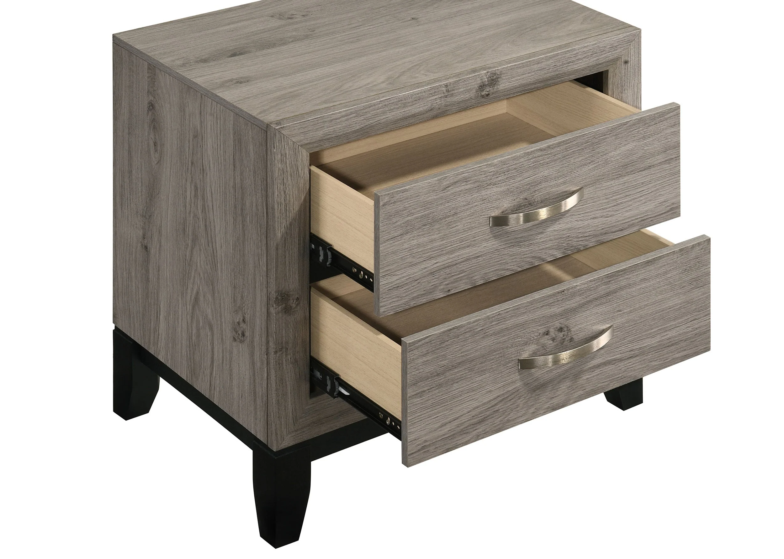 Watson Light Taupe Four-piece Full Bedroom Set - Image 11