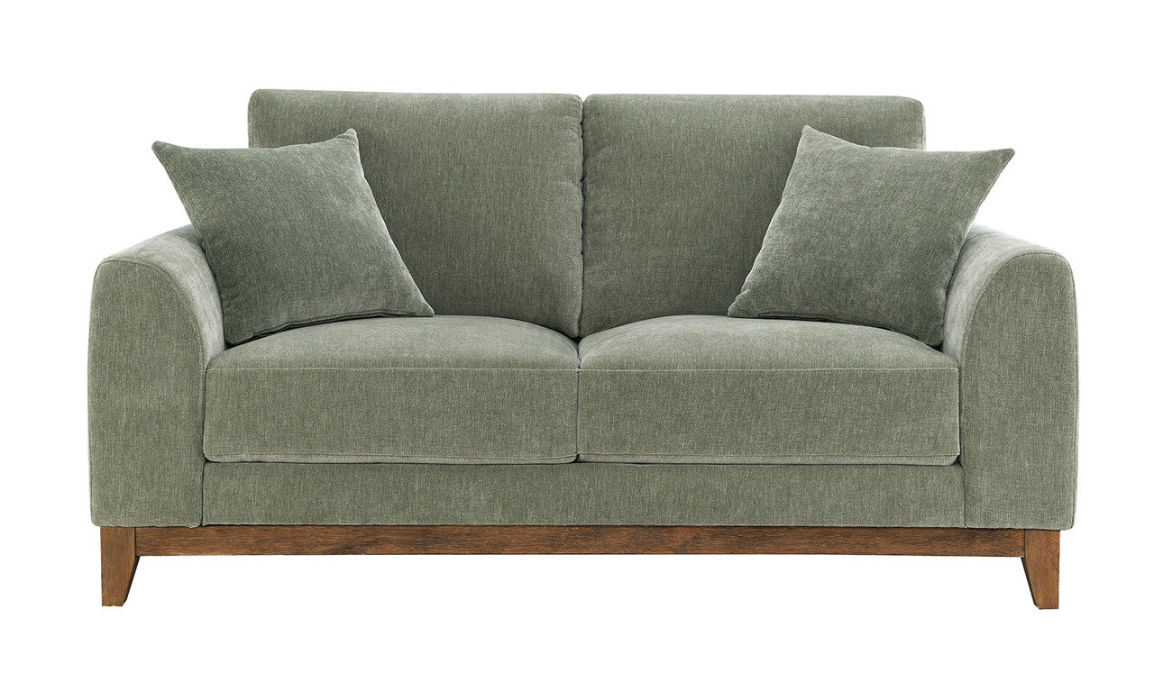 Watton Olive Green Sofa & Loveseat - Image 2