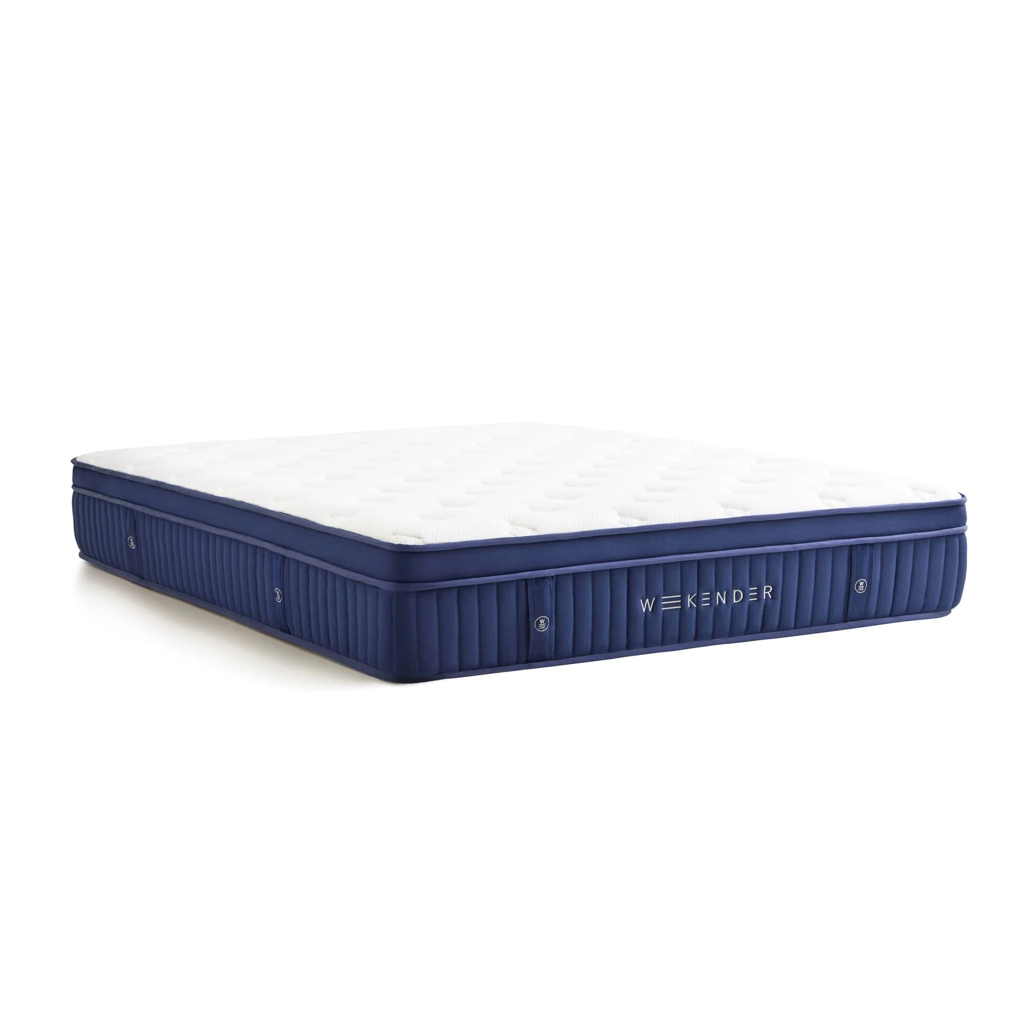 Weekender Blue/White Twin XL 11" Euro Top Hybrid Mattress