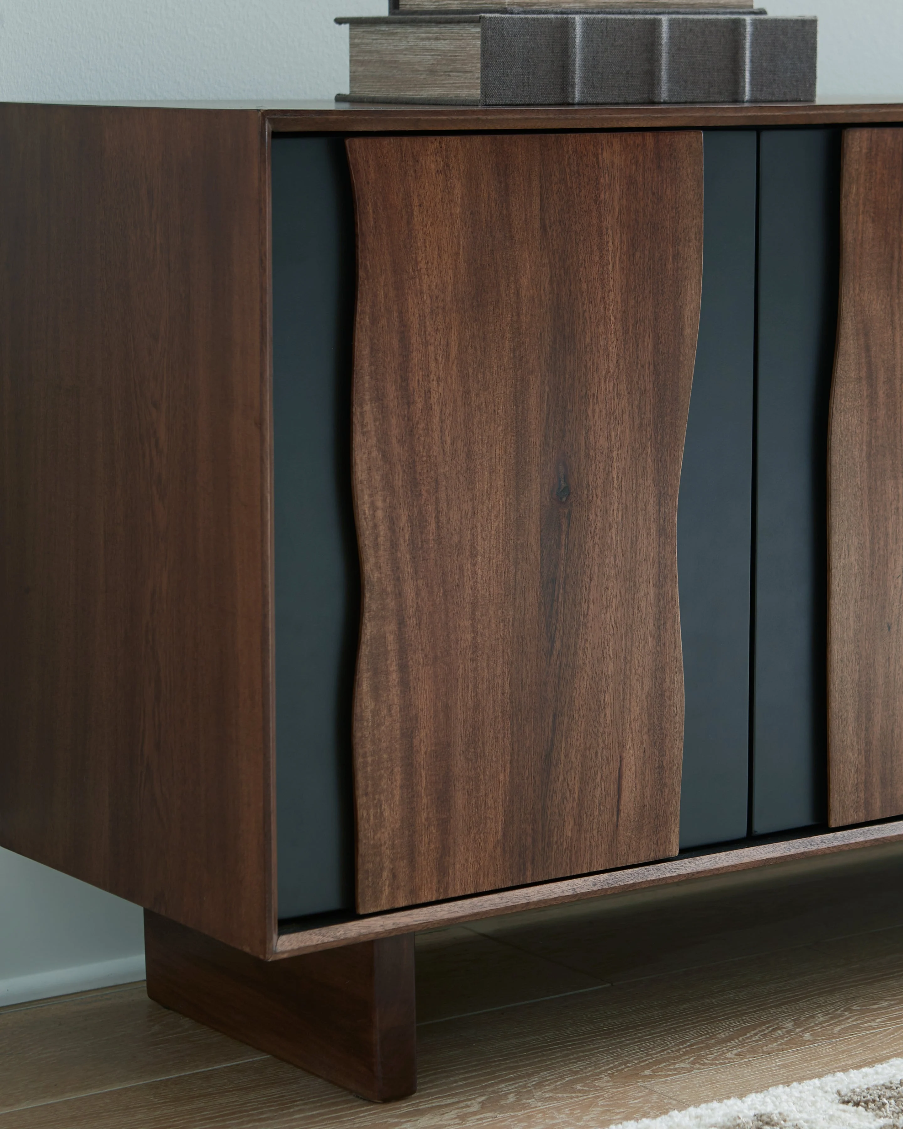 Welby Brown/Charcoal Accent Cabinet - Image 7