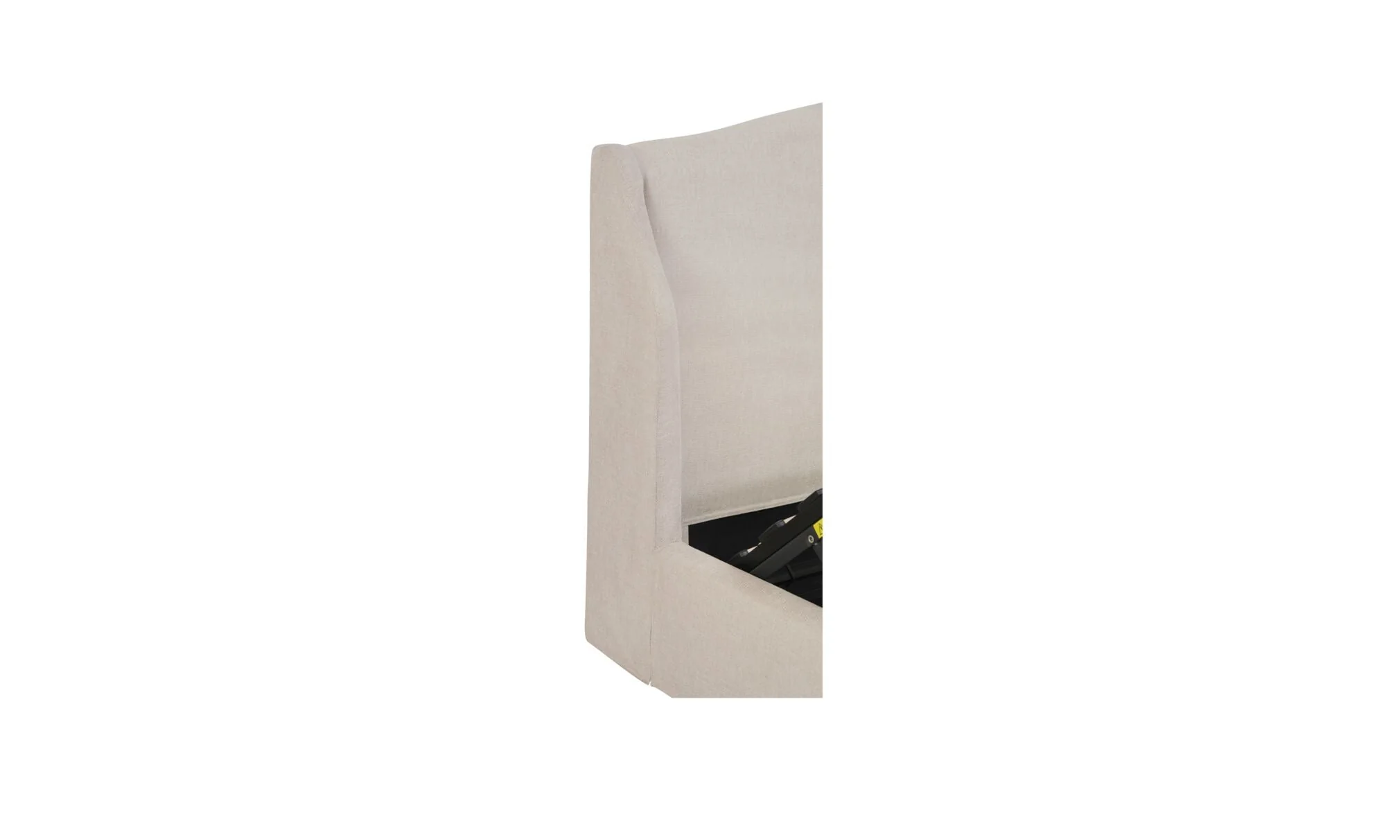 Weston Queen Storage Bed Cream - Image 10