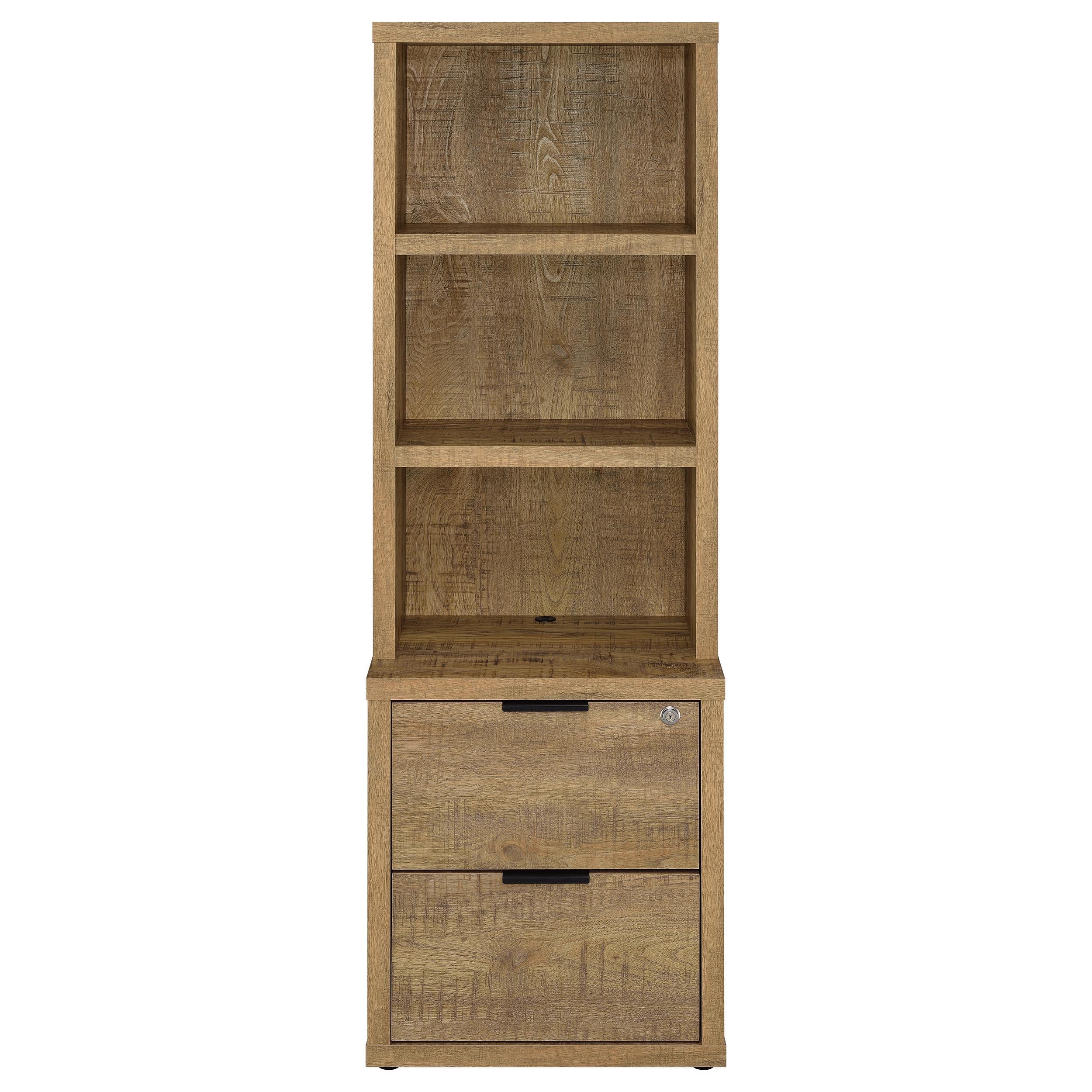Westpark Mango 3-Piece Wall Unit Bookcase Set with USB - Image 4