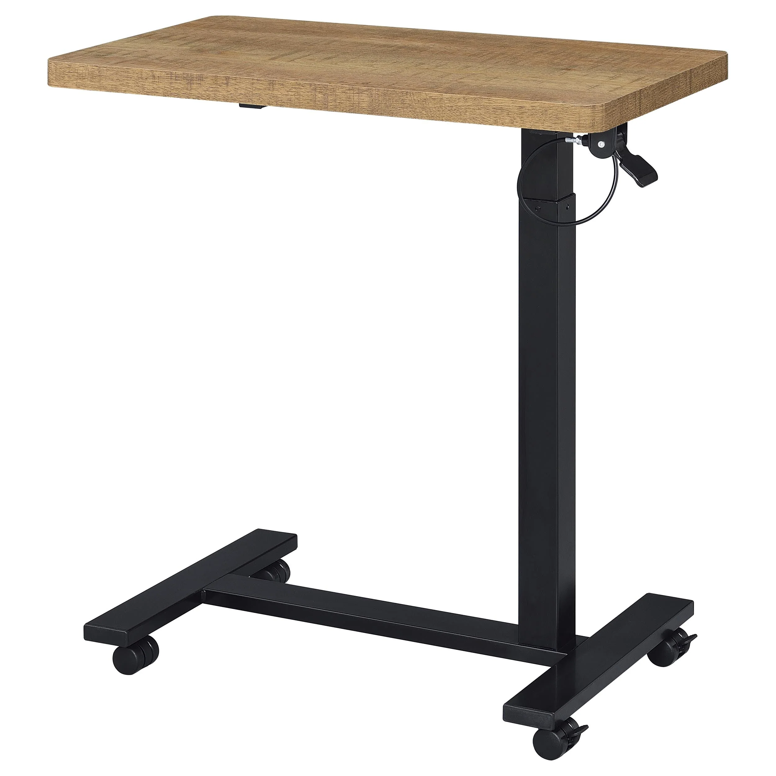 Westpark Mango Pneumatic Adjustable C-Shape Side Table with Casters - Image 7