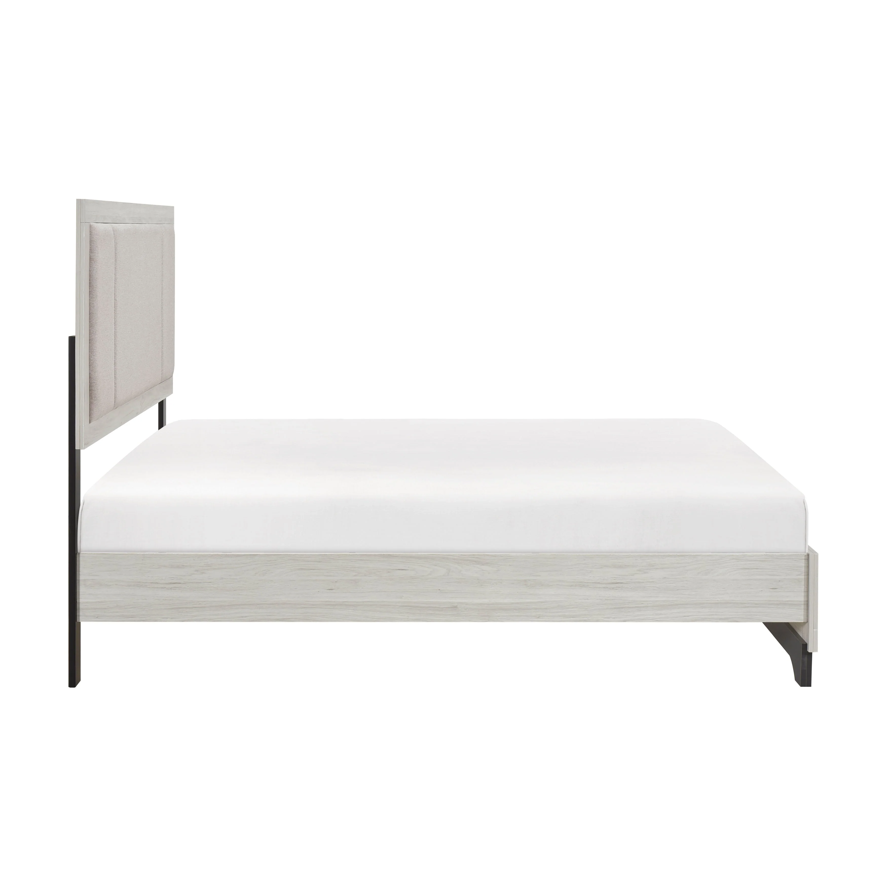 Westport White Oak/Gray Full Platform Bed - Image 5