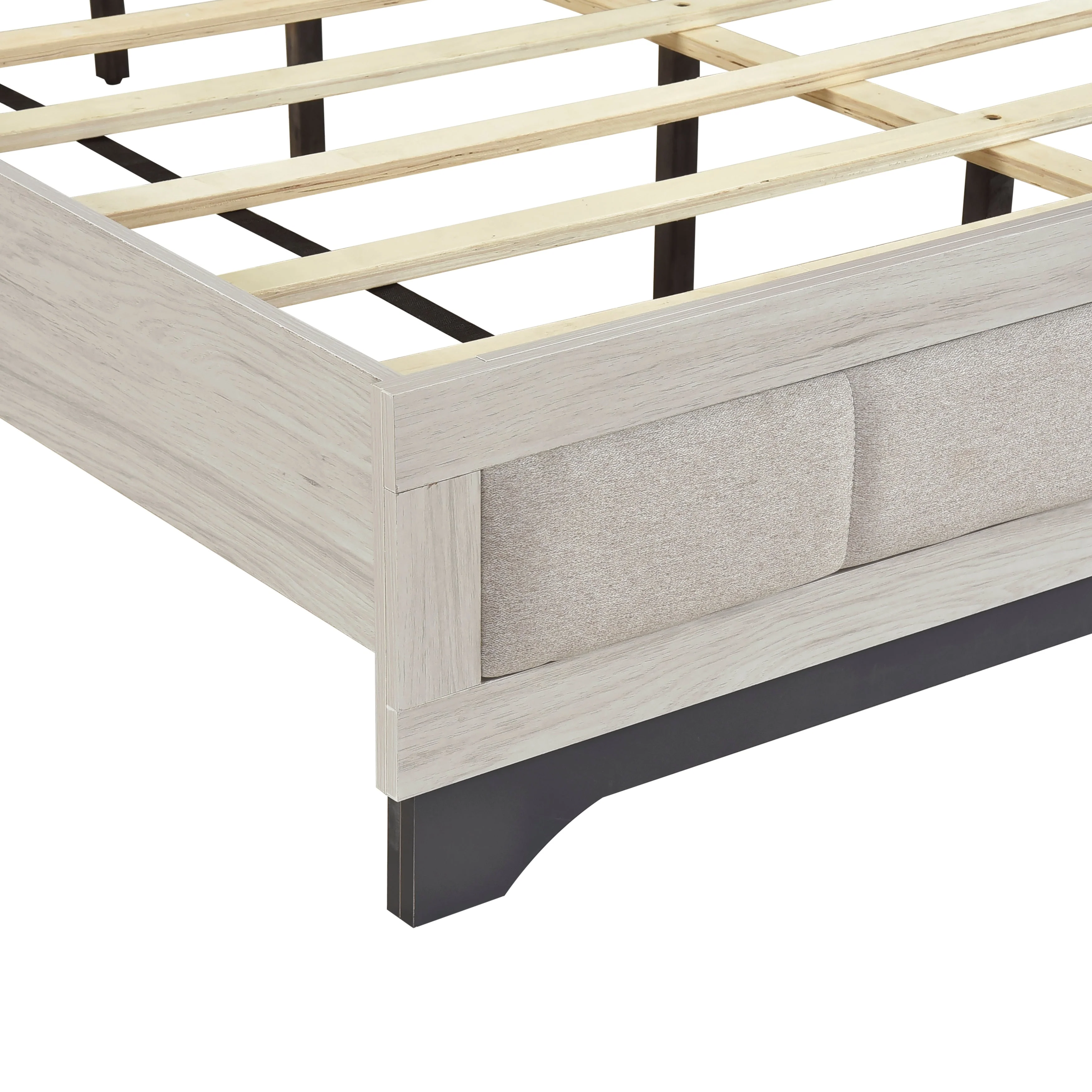 Westport White Oak/Gray Full Platform Bed - Image 8