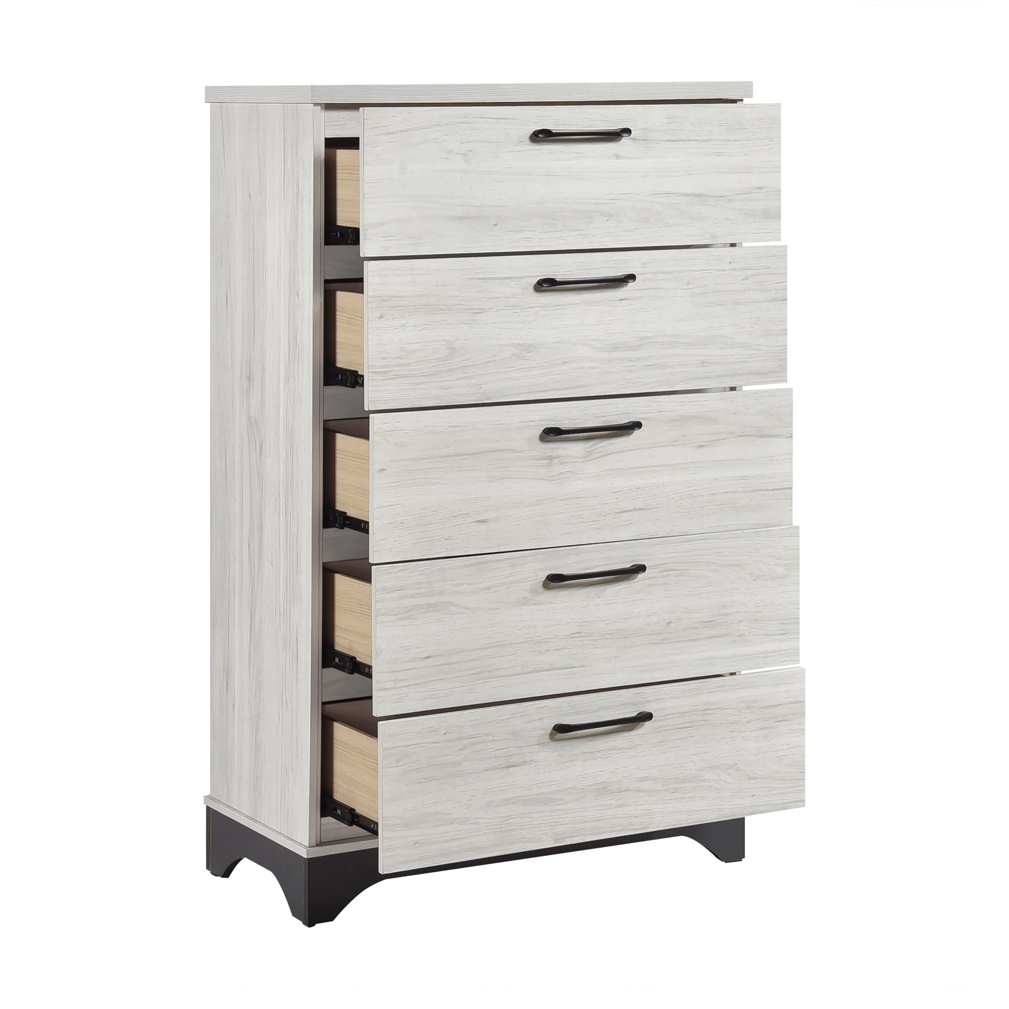 Westport White Oak/Gray Platform Bedroom Set - Image 21