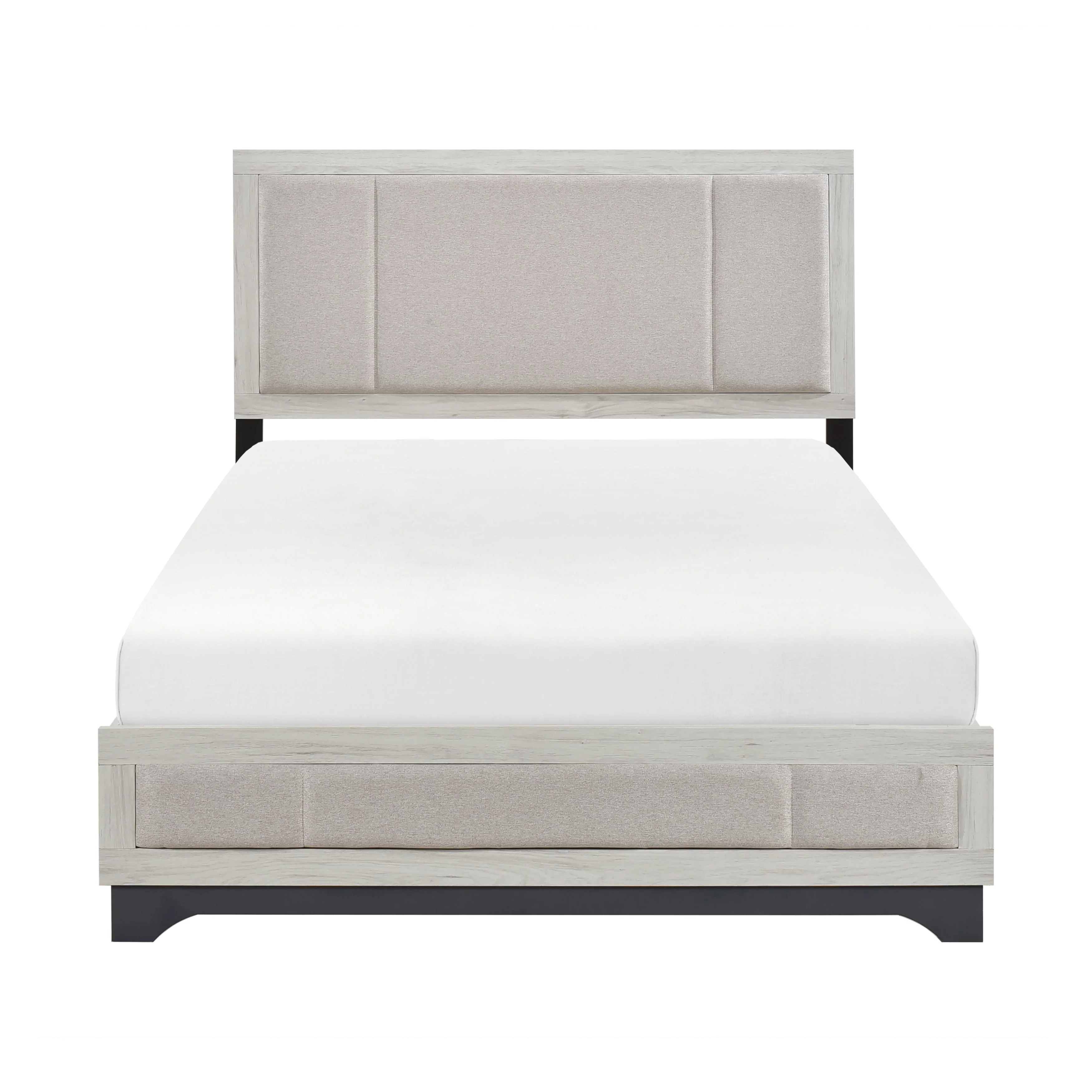 Westport White Oak/Gray Queen Platform Bed - Image 10