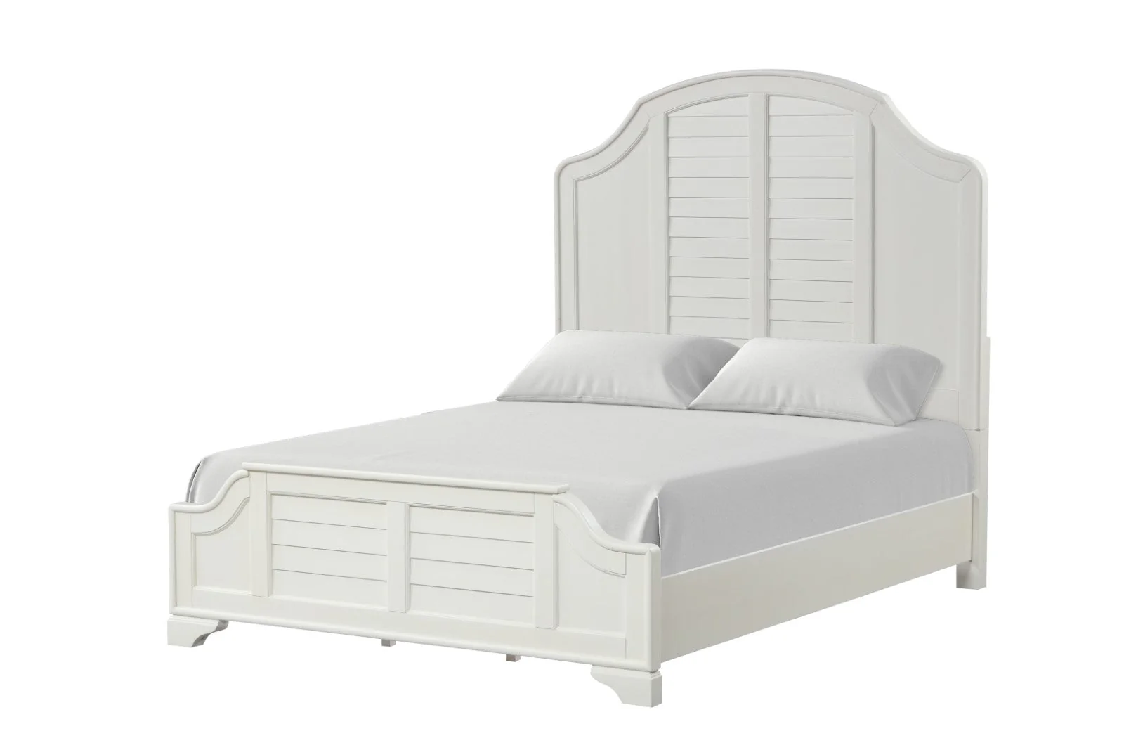 Whitehaven Antique White Queen Bed