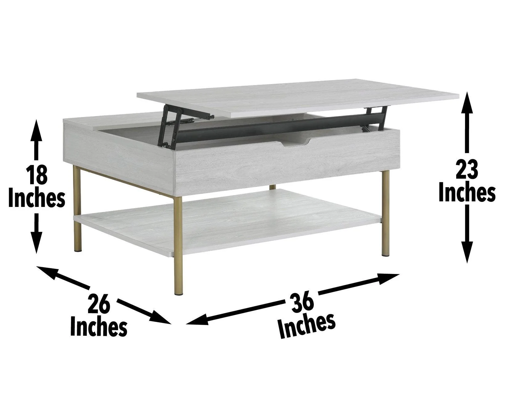 Whitman Lift-Top Cocktail Table - Image 15