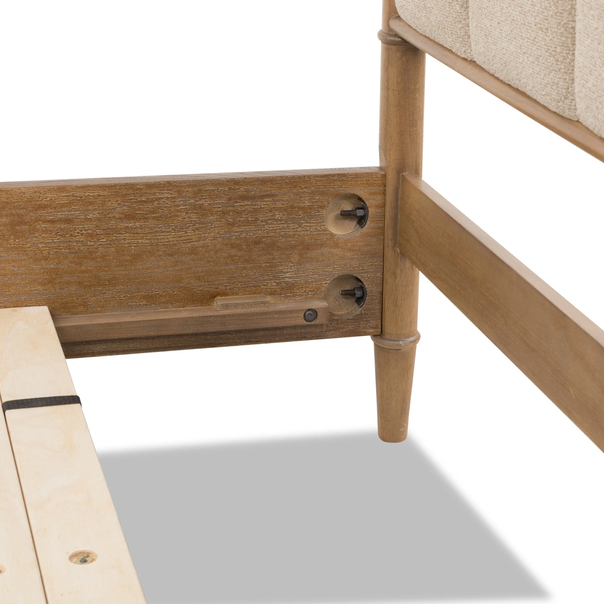 Whitmore Claystone California King Upholstered Bed - Image 9