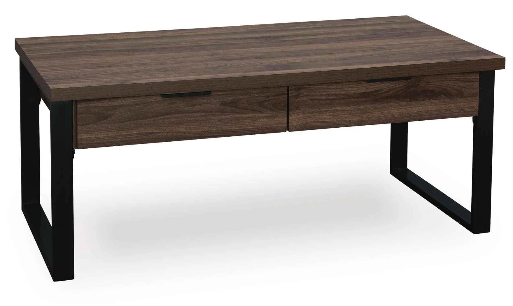 Wickman Falls Dark Brown Coffee Table - Image 2