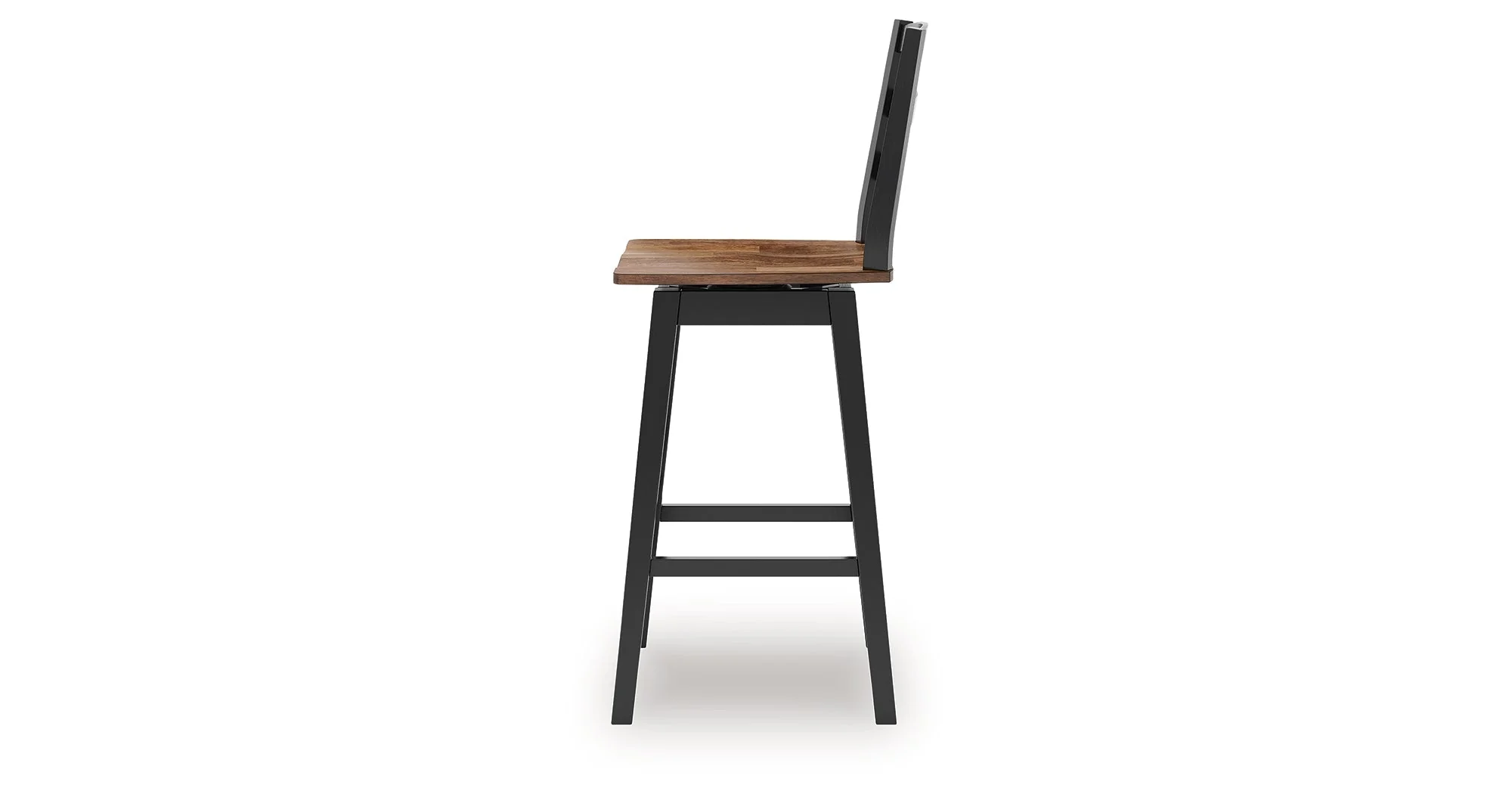 Wildenauer Brown/Black Bar Table and 2 Barstools - Image 6