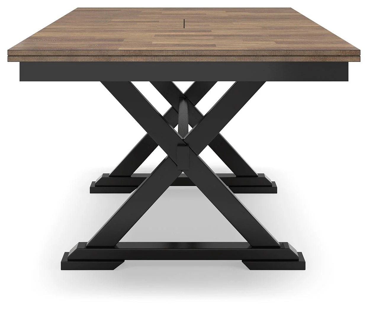 Wildenauer Brown/Black Dining Table and 6 Chairs - Image 8