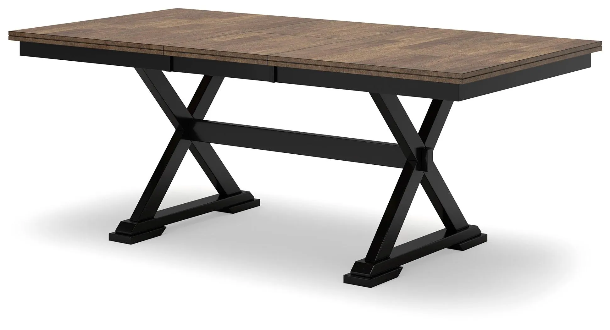 Wildenauer Brown/Black Dining Table and 8 Chairs - Image 11