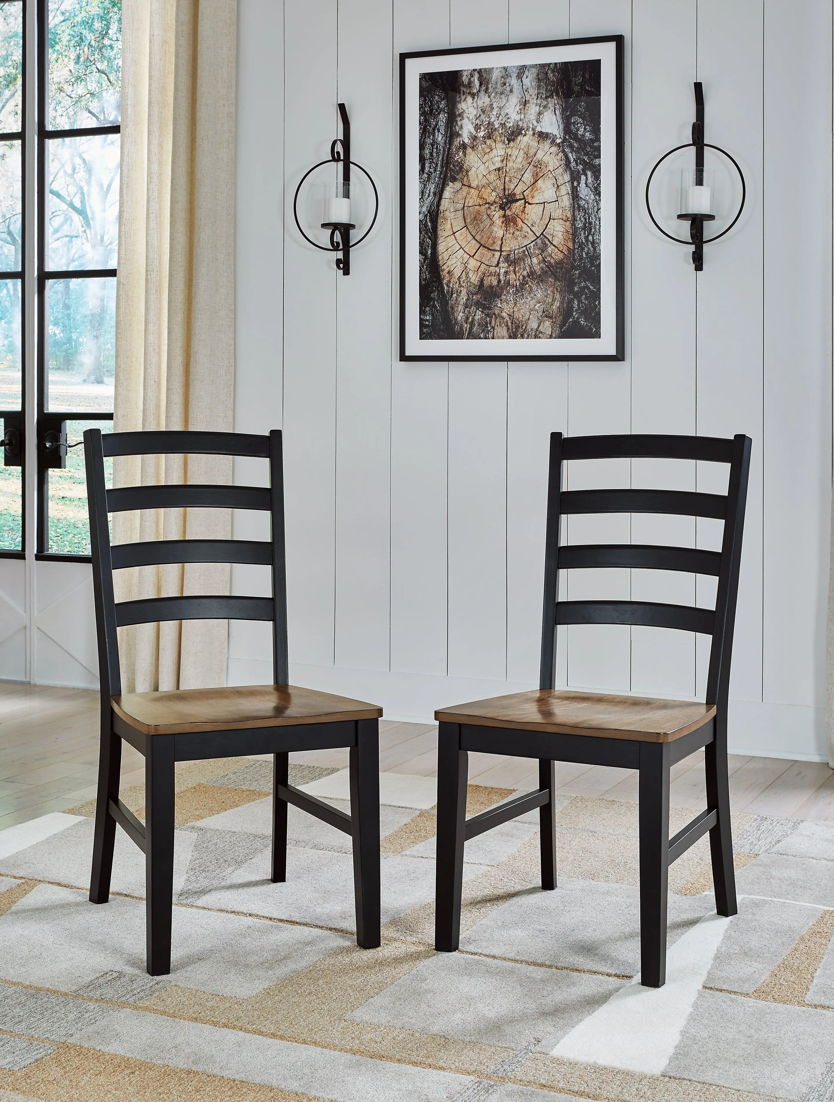 Wildenauer Brown/Black Dining Table and 8 Chairs - Image 22