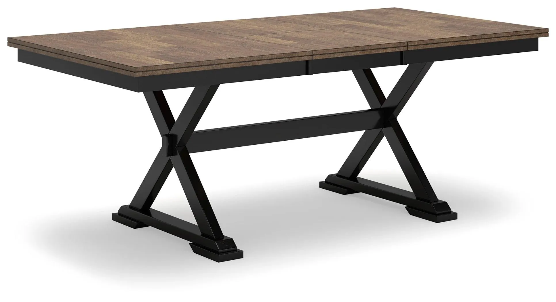 Wildenauer Brown/Black Dining Table and 8 Chairs - Image 9