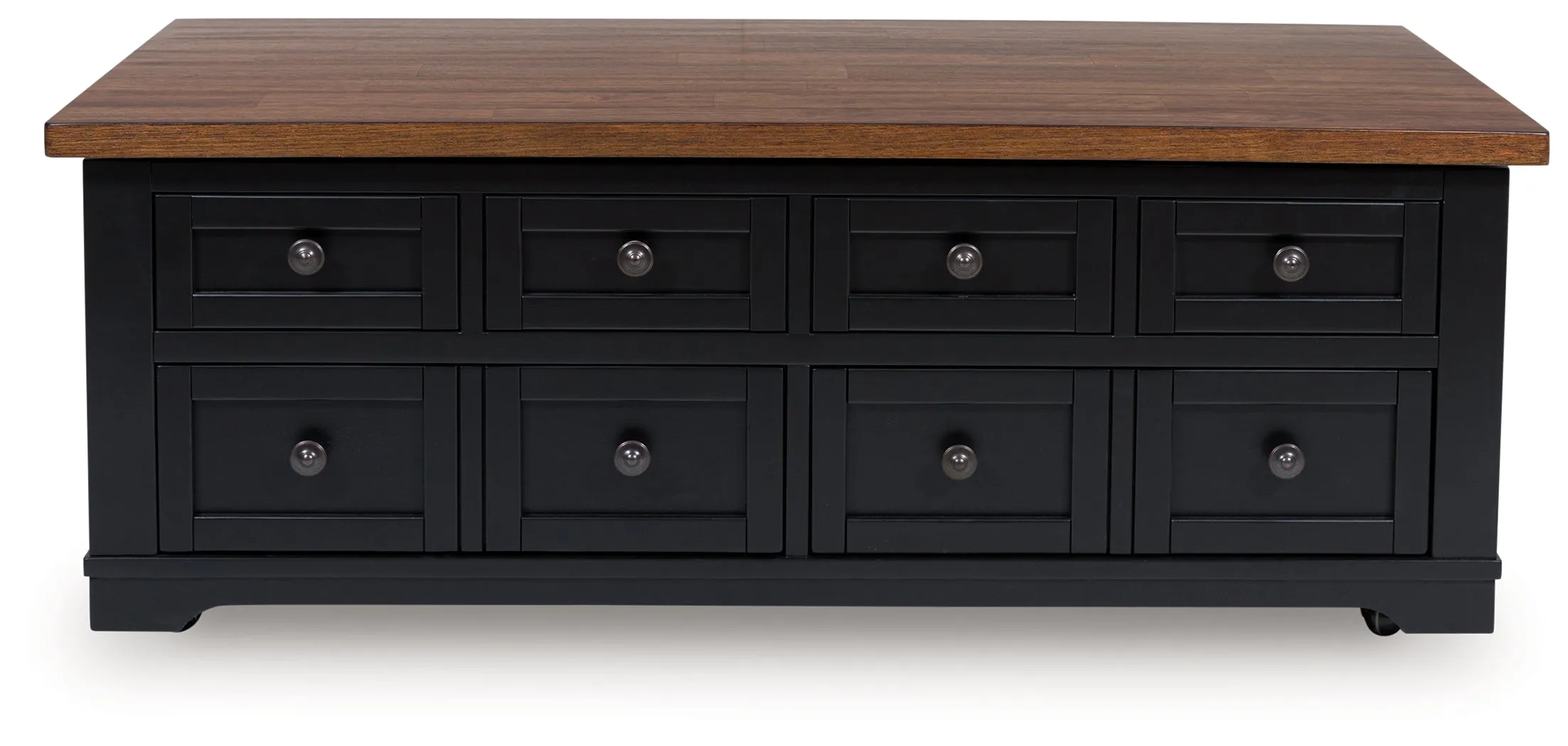 Wildenauer Brown/Black Lift-Top Coffee Table - Image 3