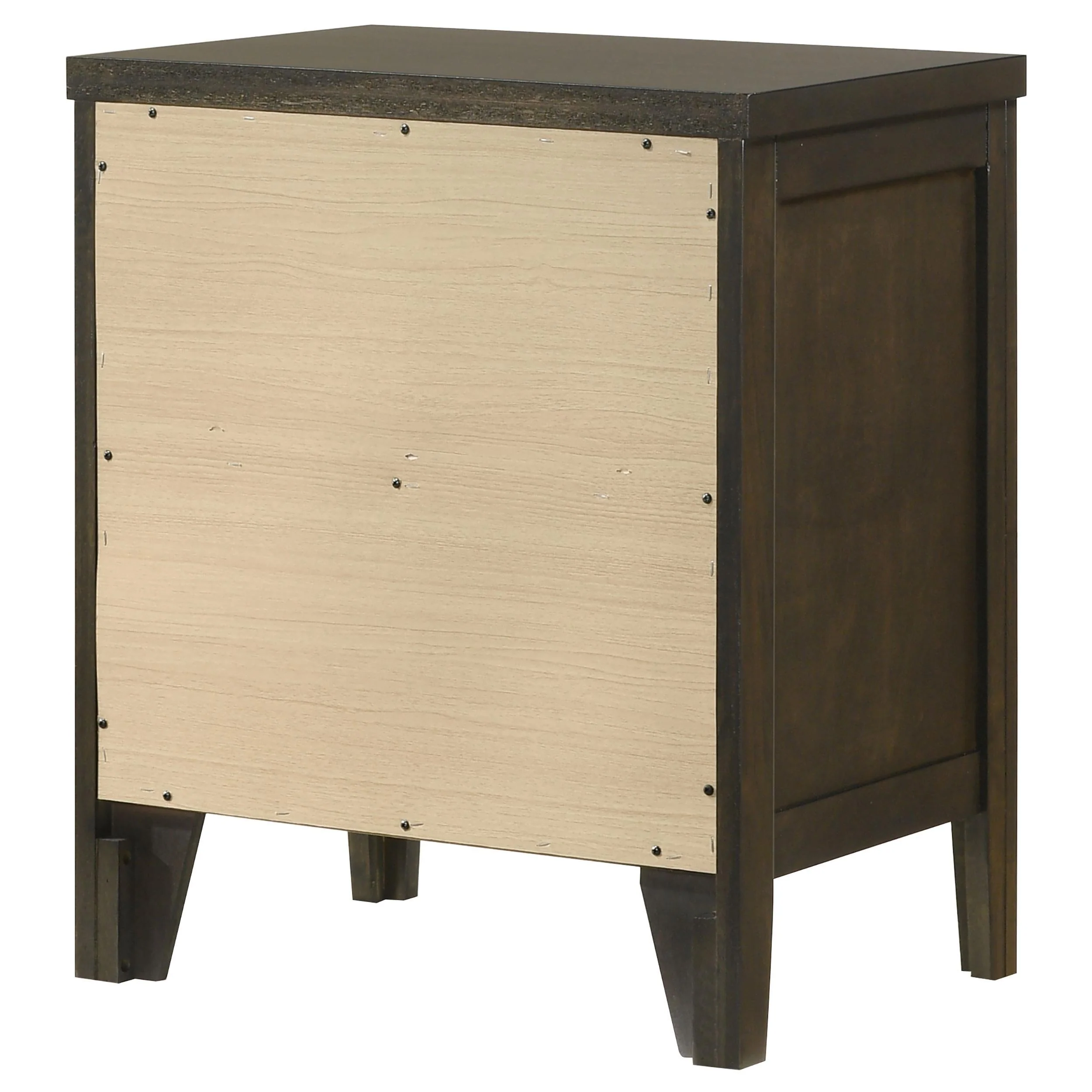 Wilkes Dark Cocoa 2-Drawer Nightstand - Image 7