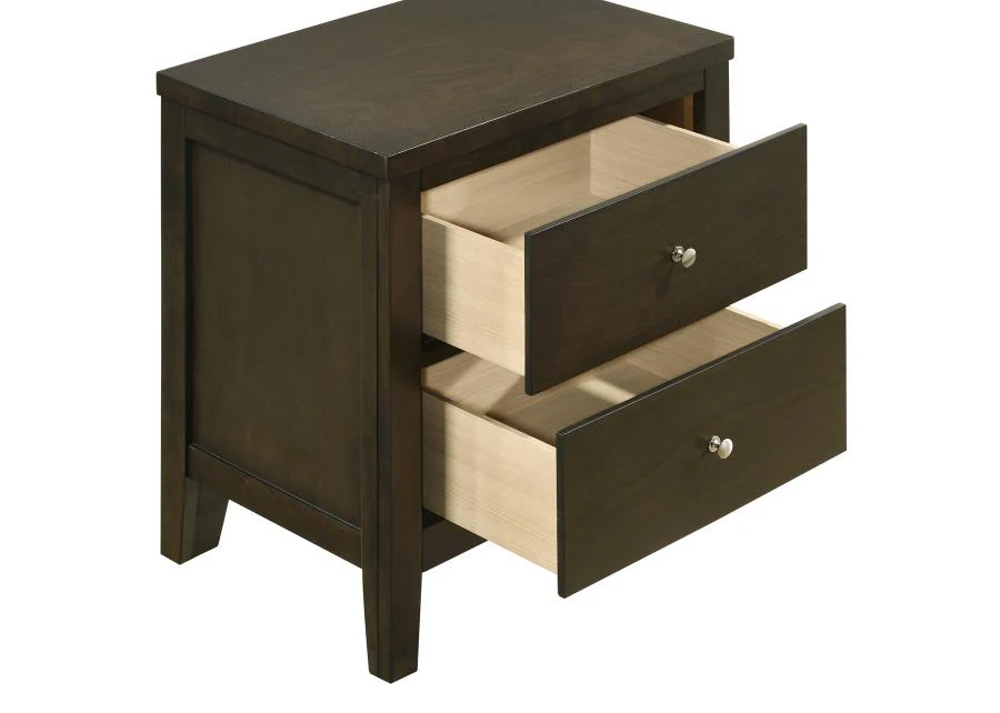Wilkes Dark Cocoa 4-piece Queen Bedroom Set - Image 12