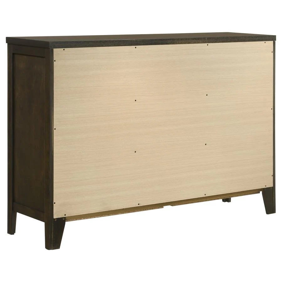 Wilkes Dark Cocoa 5-piece Queen Bedroom Set - Image 8