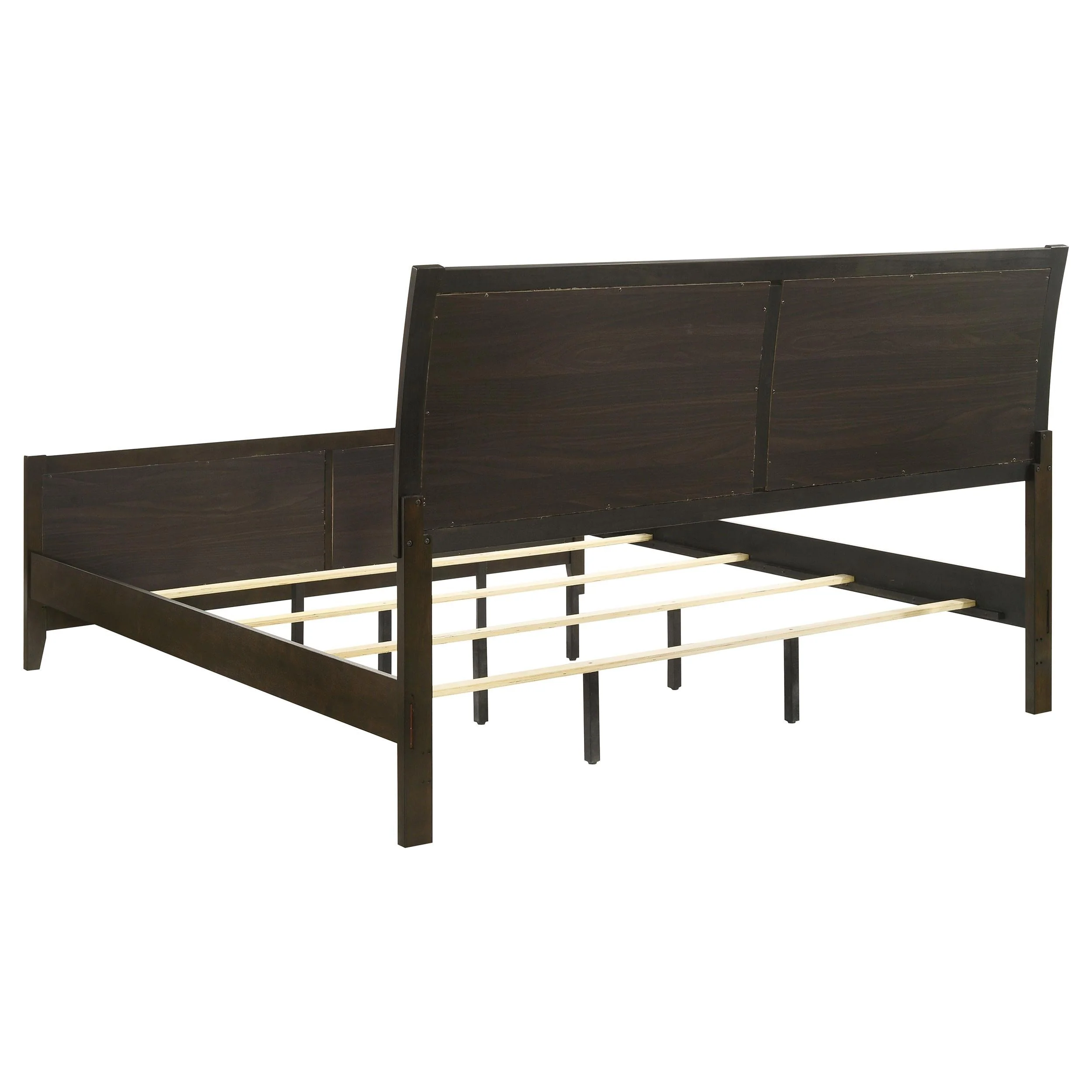 Wilkes Dark Cocoa Upholstered Eastern King Bed - Image 5