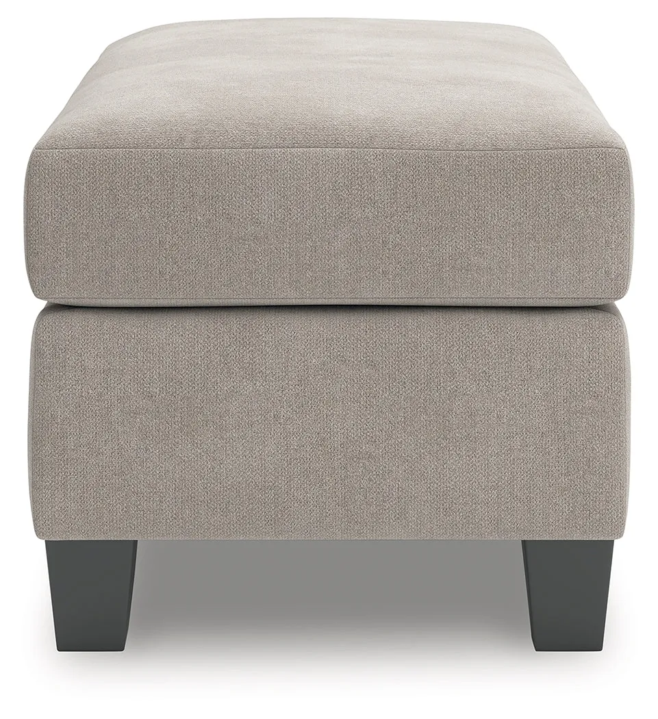 Willarae Taupe Ottoman - Image 4