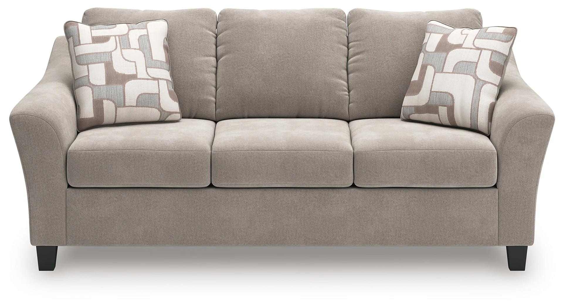 Willarae Taupe Queen Sofa Sleeper - Image 6