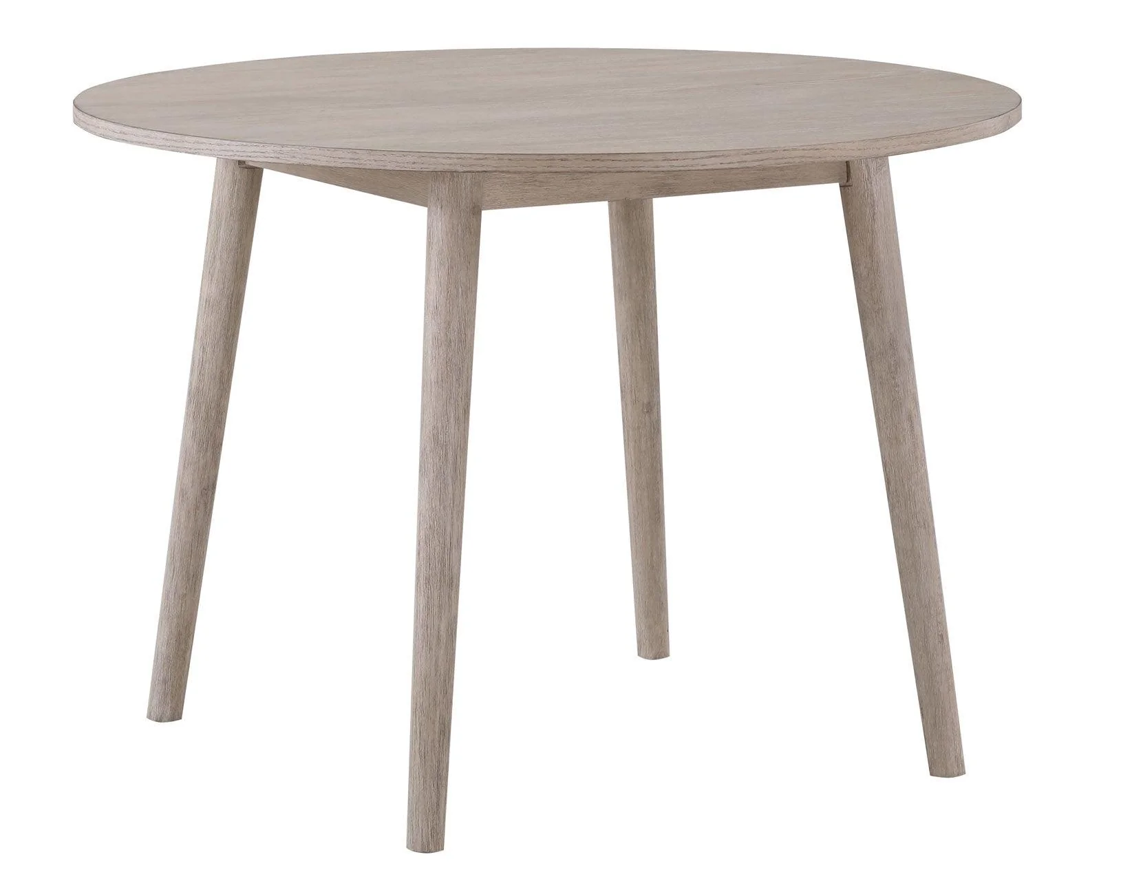 Willow 42″ Round Dining Table, Tan - Image 5