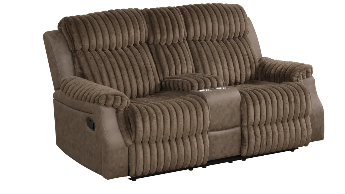 Willow Brown 3-Piece Reclining Living Room Set [Special Price] - Image 3