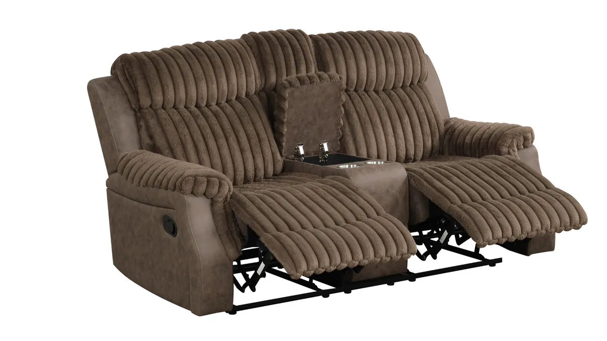 Willow Brown 3-Piece Reclining Living Room Set [Special Price] - Image 5