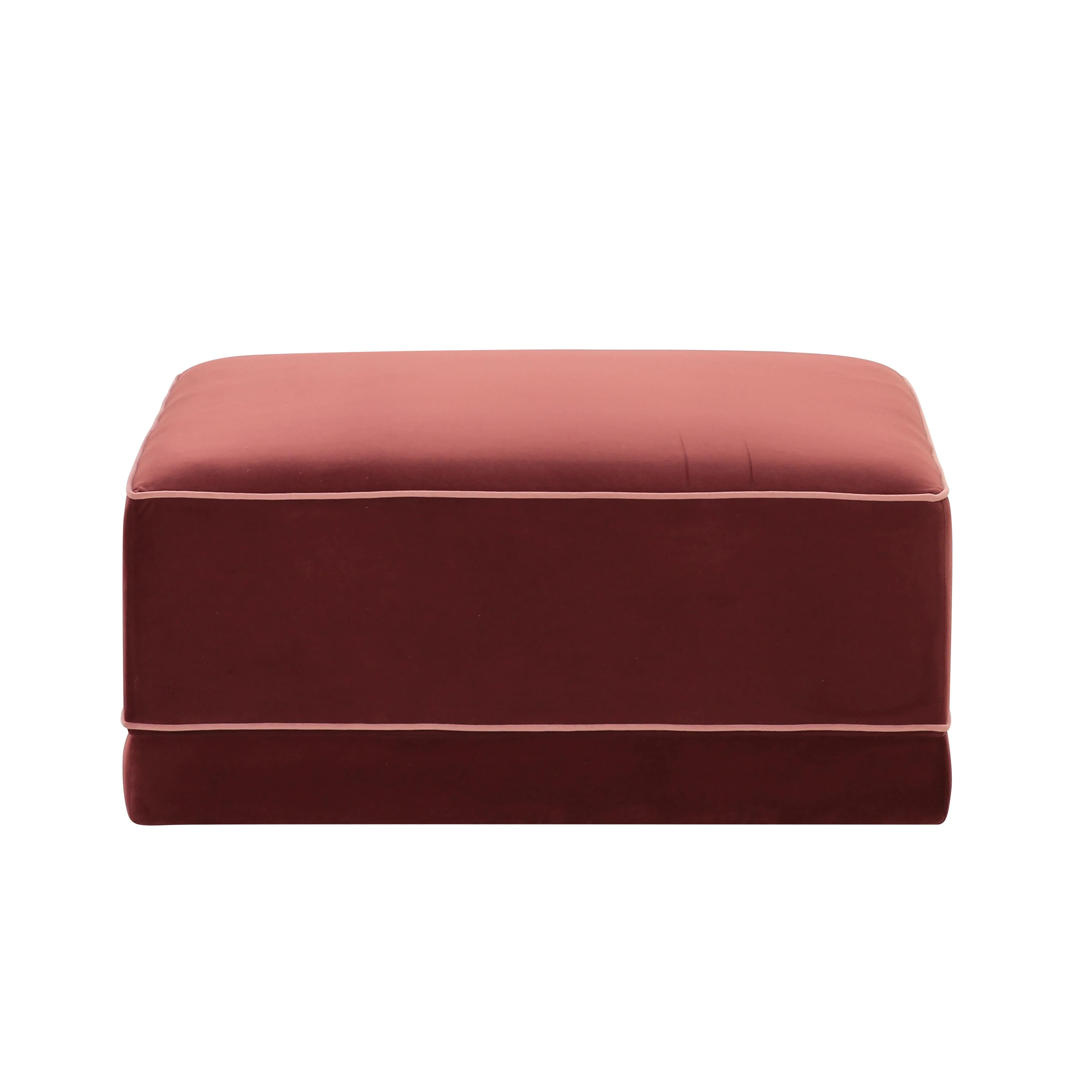 Willow Velvet Modular Ottoman - Image 12