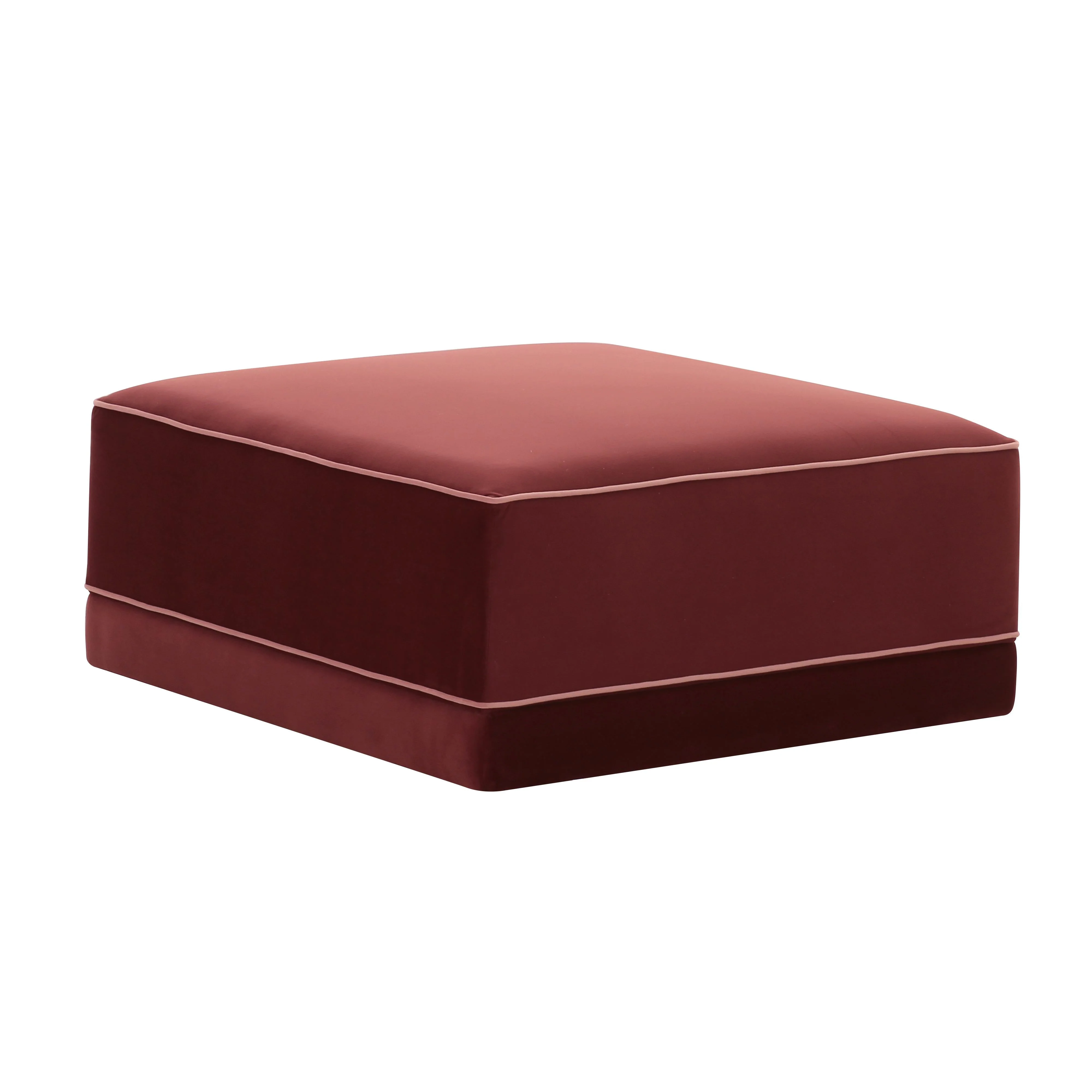 Willow Velvet Modular Ottoman - Image 13