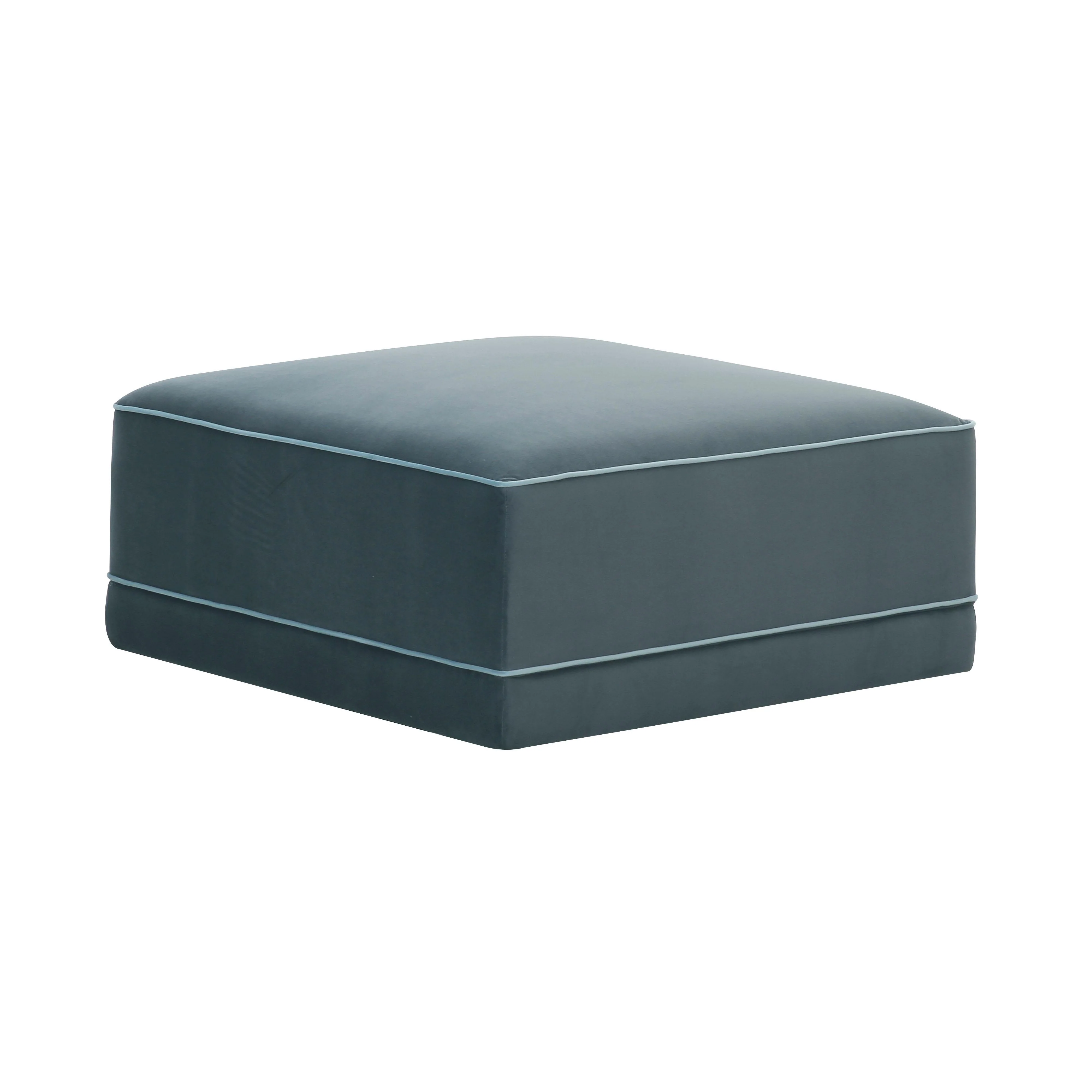 Willow Velvet Modular Ottoman - Image 15