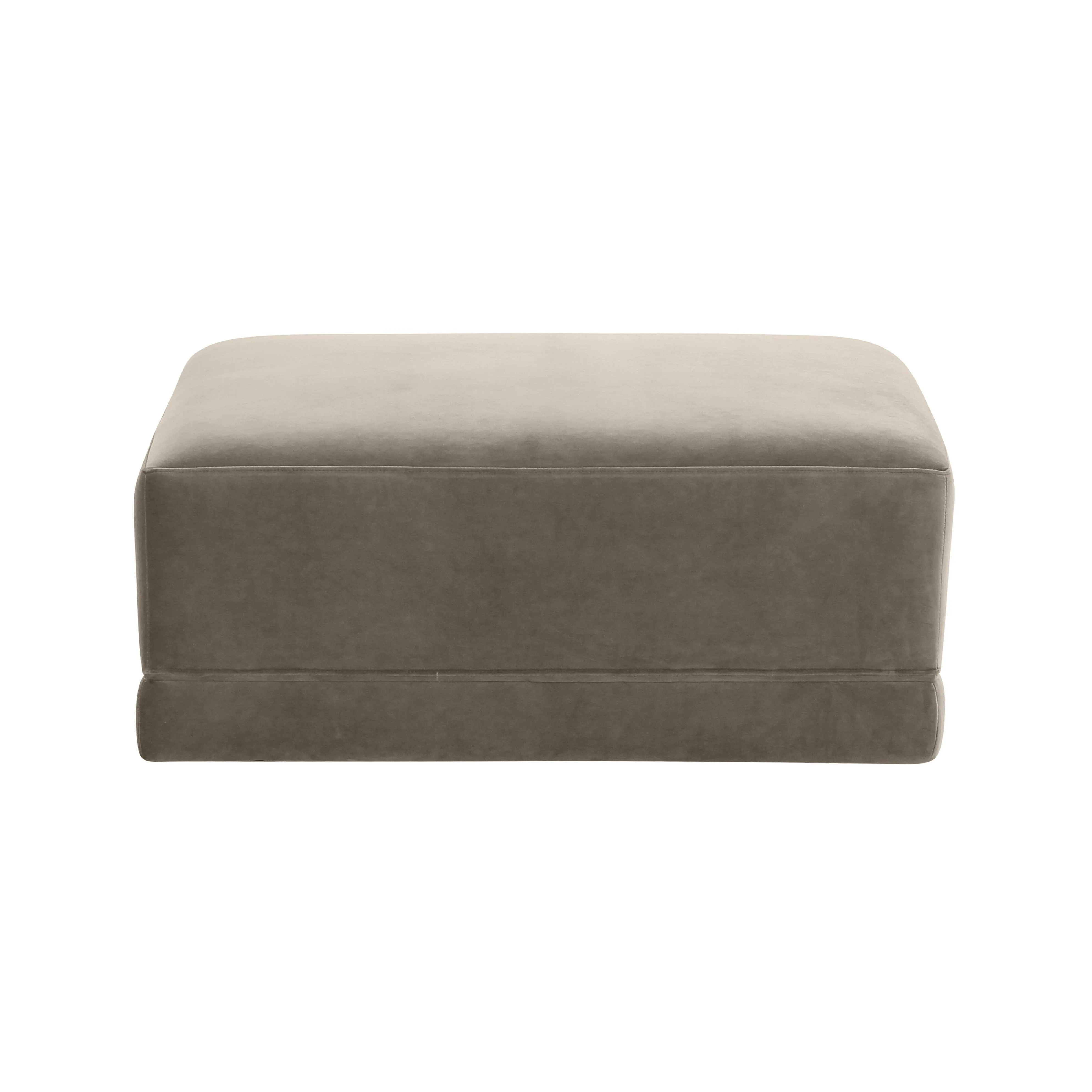 Willow Velvet Modular Ottoman - Image 3