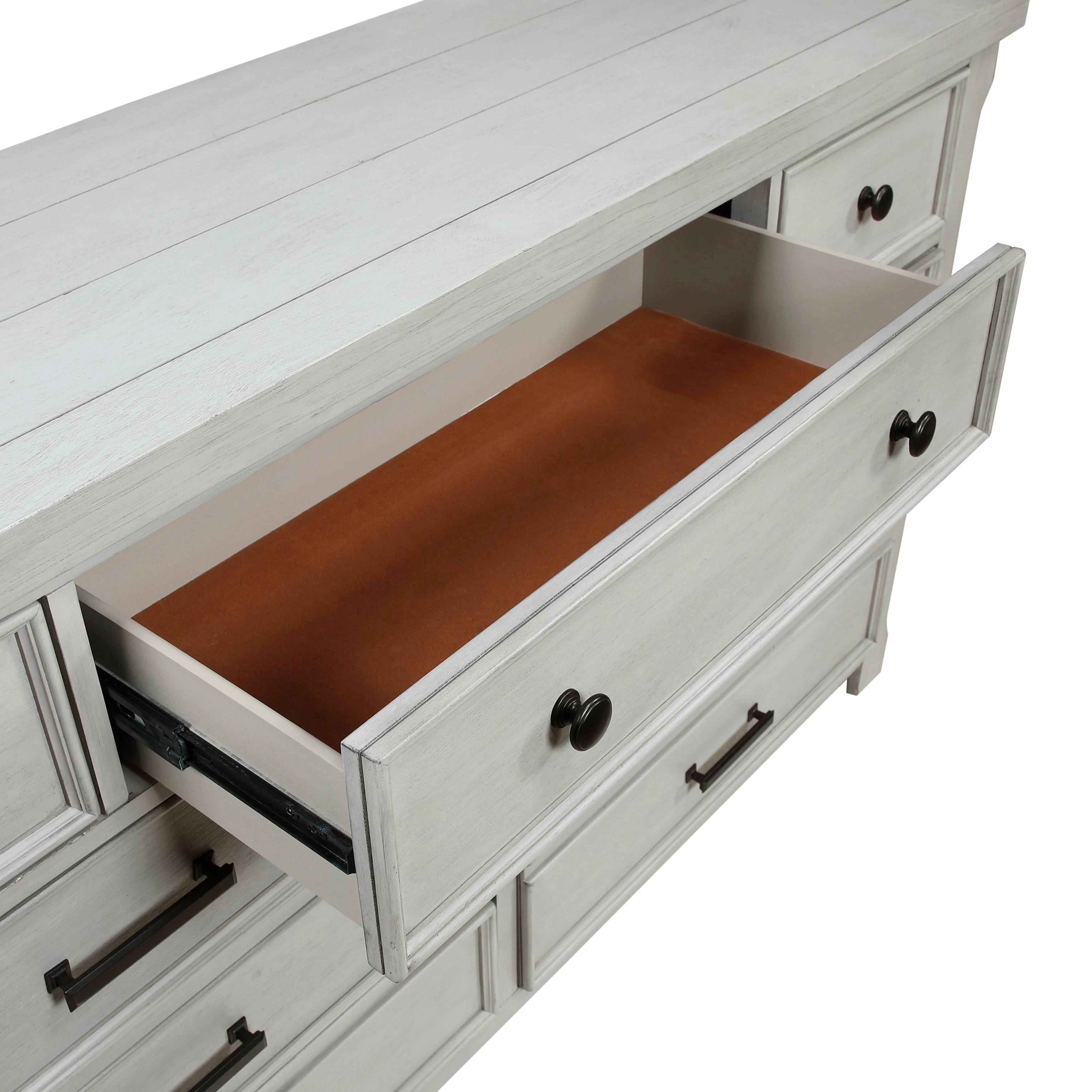 Willowbrook Light Gray Dresser - Image 3