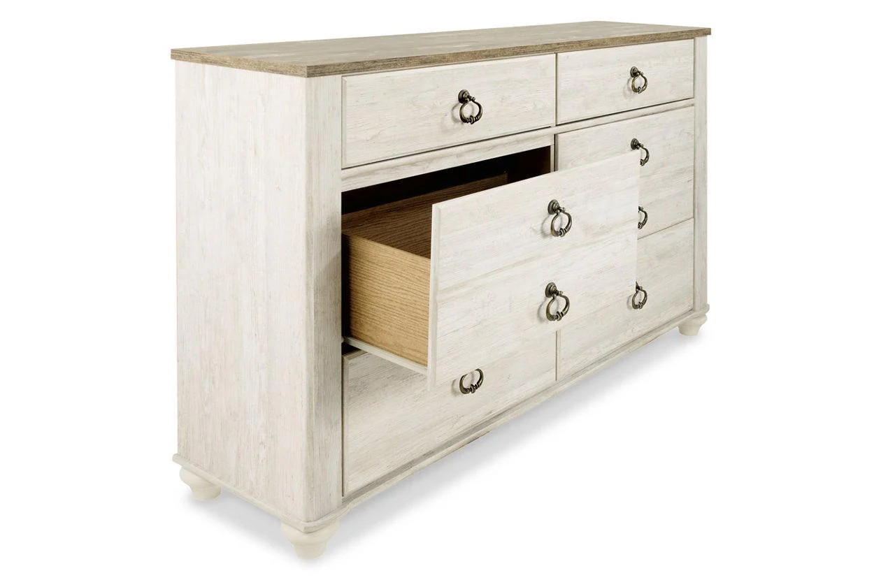 Willowton Two-tone Dresser - Image 8