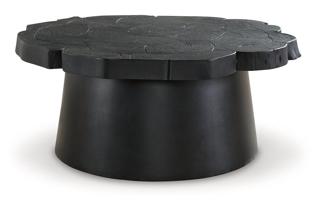 Wimbell Black Coffee Table and 2 End Tables - Image 6