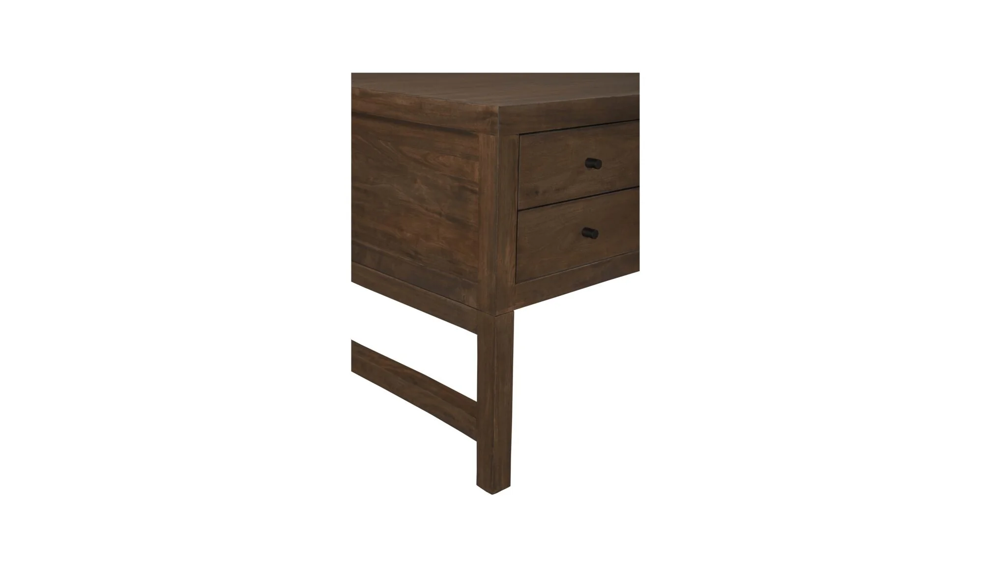 Windsor Desk Dark Brown - Image 10