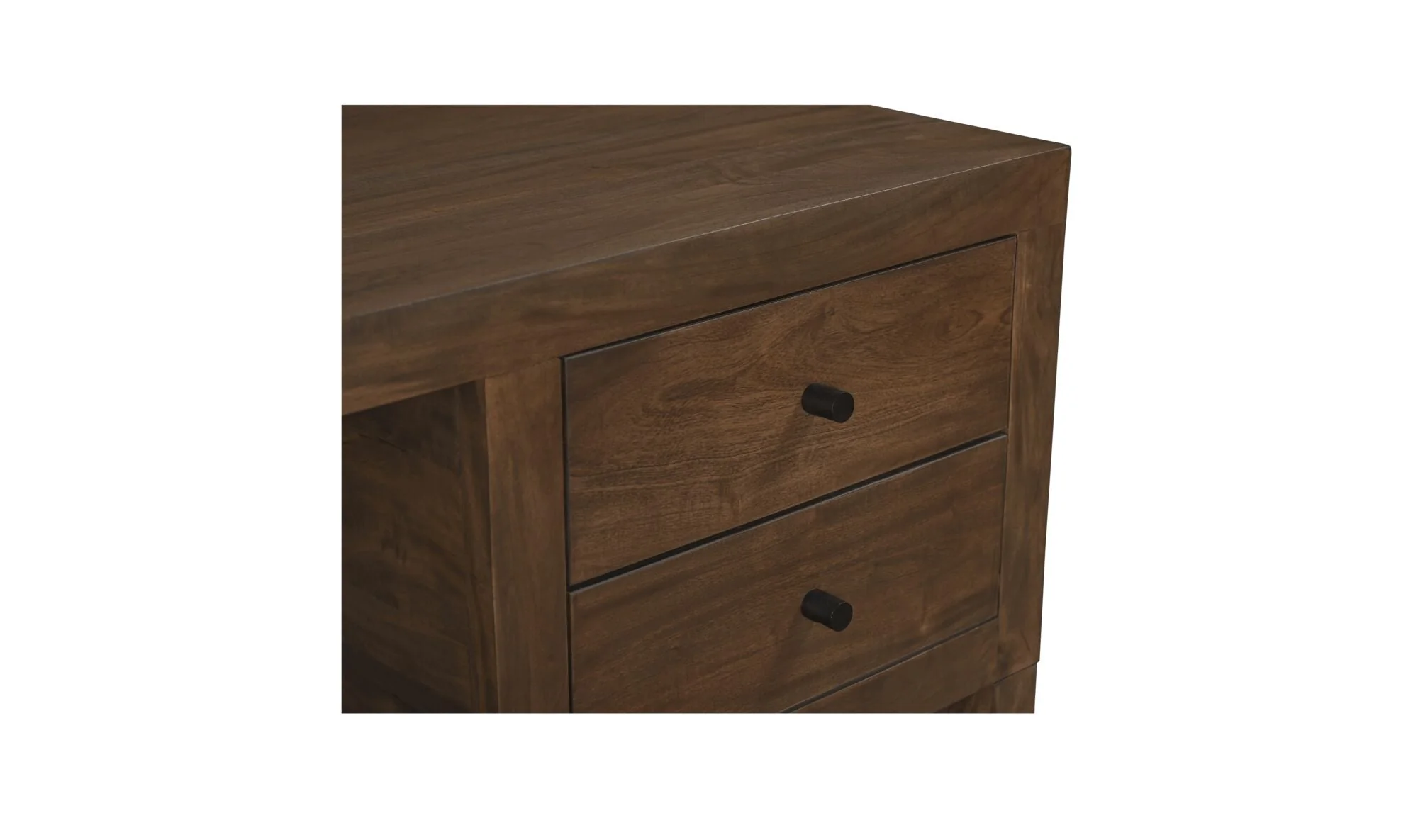 Windsor Desk Dark Brown - Image 11