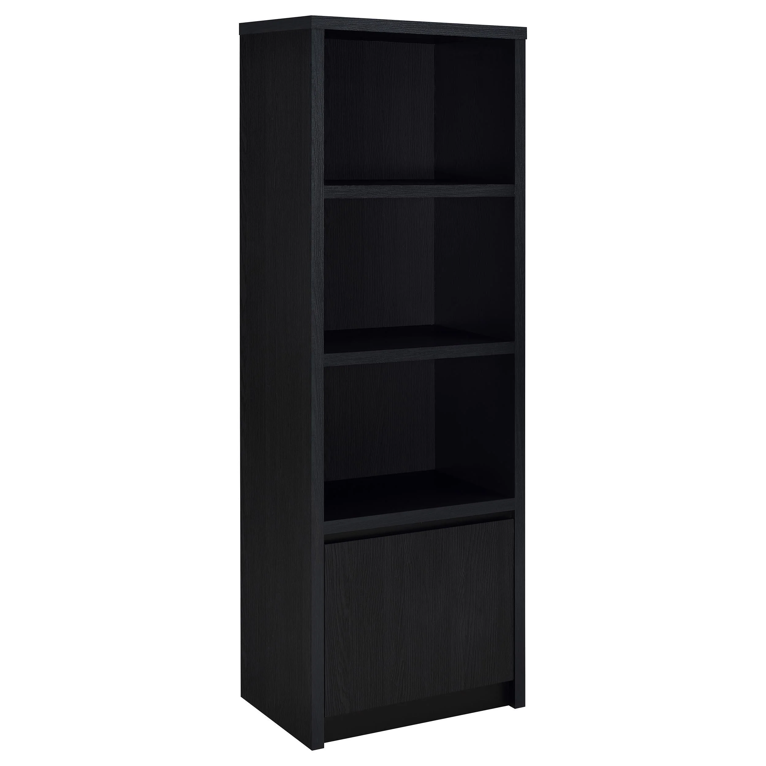 Winfield Black 3-Piece Entertainment Center 78-inch TV Stand - Image 8