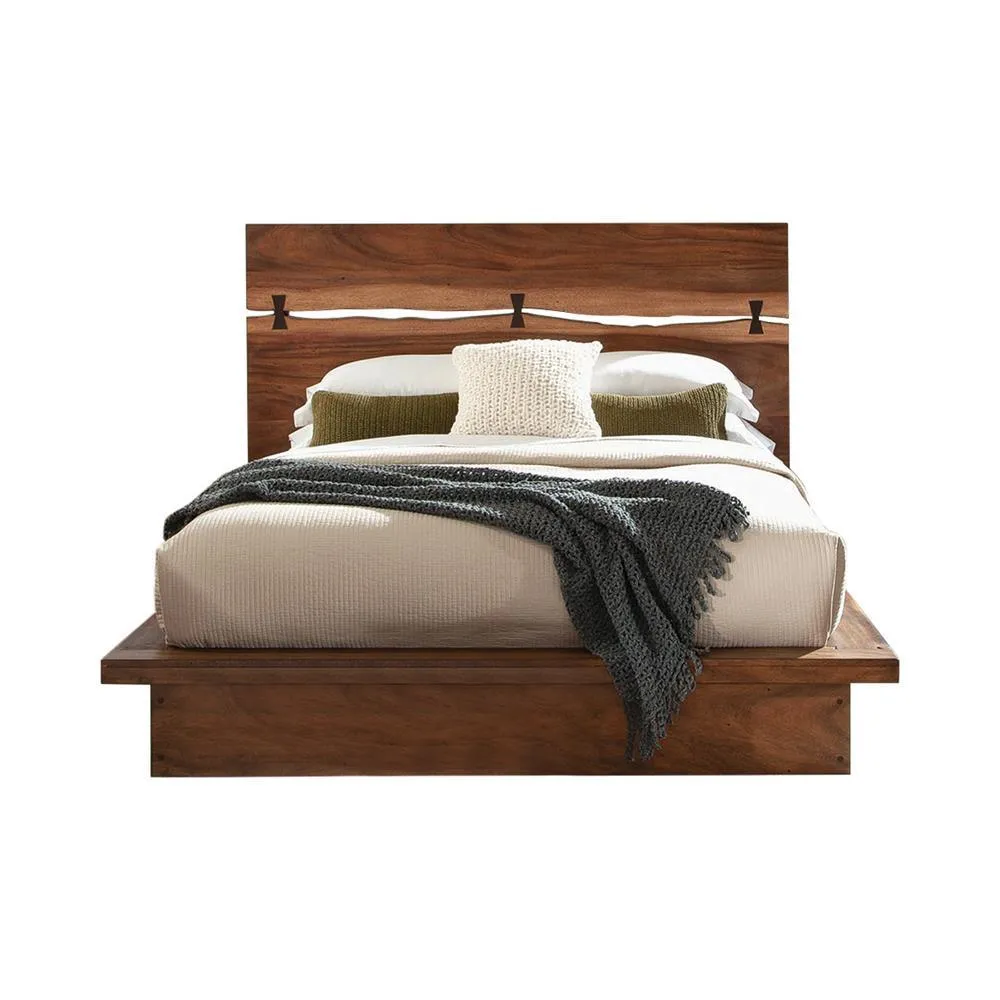 Winslow Smokey Walnut and Coffee Bean Eastern King Bed - Image 3