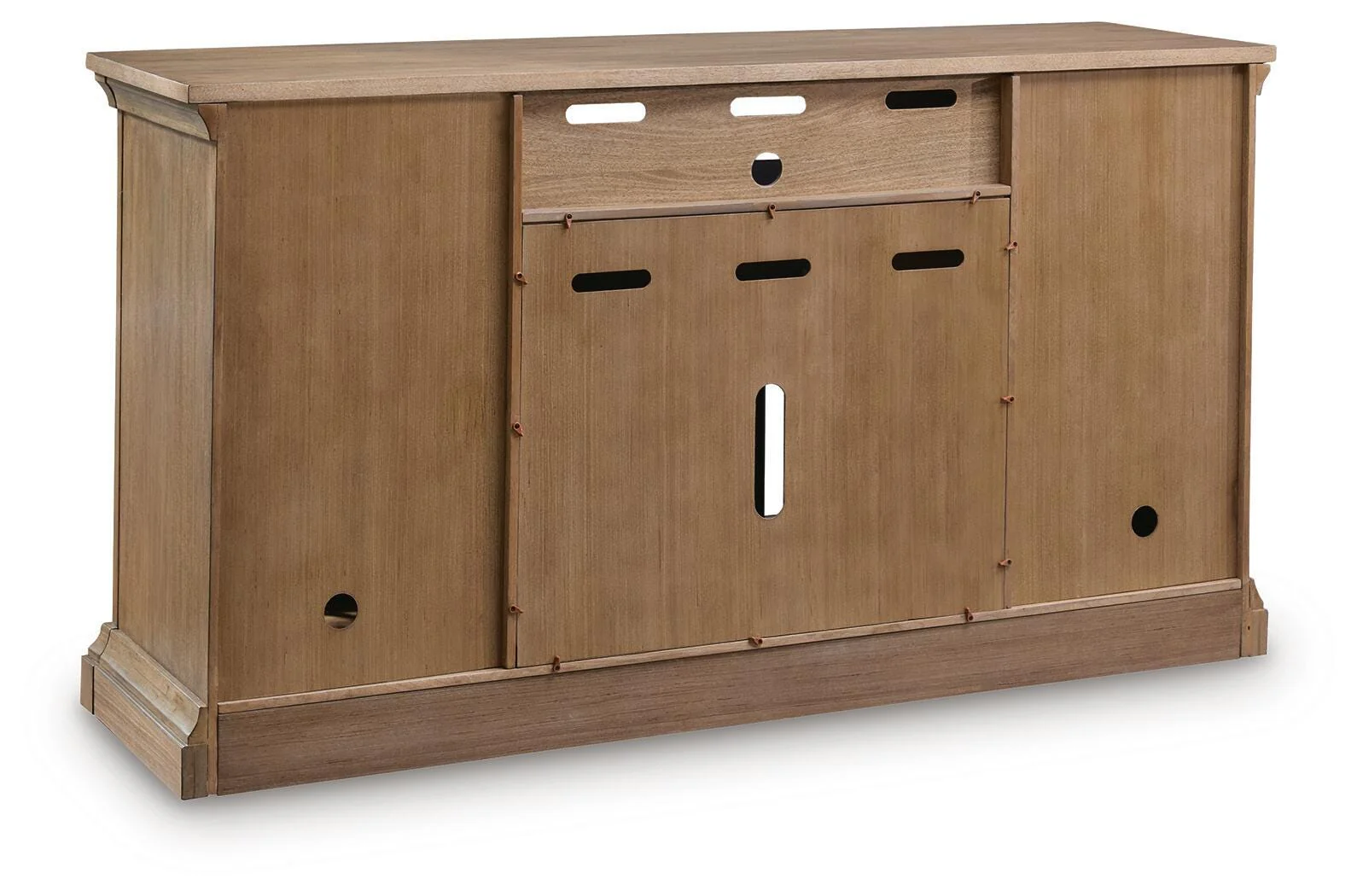 Wittenmyer Natural/Black 72" TV Stand - Image 4