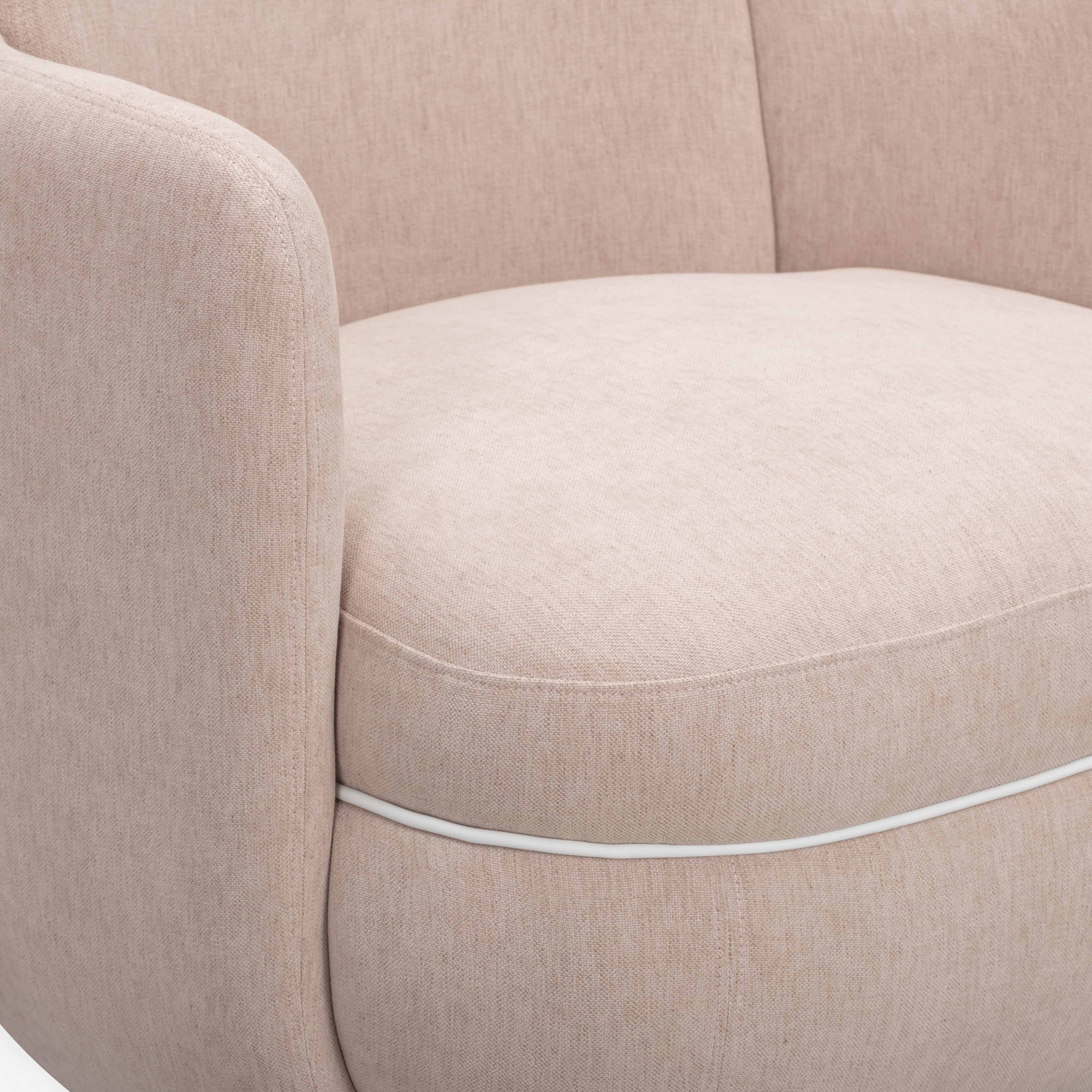 Wolfie Chenille Swivel Chair - Image 5