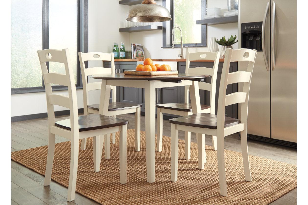 Woodanville Cream/Brown Dining Chair, Set of 2 - Image 4